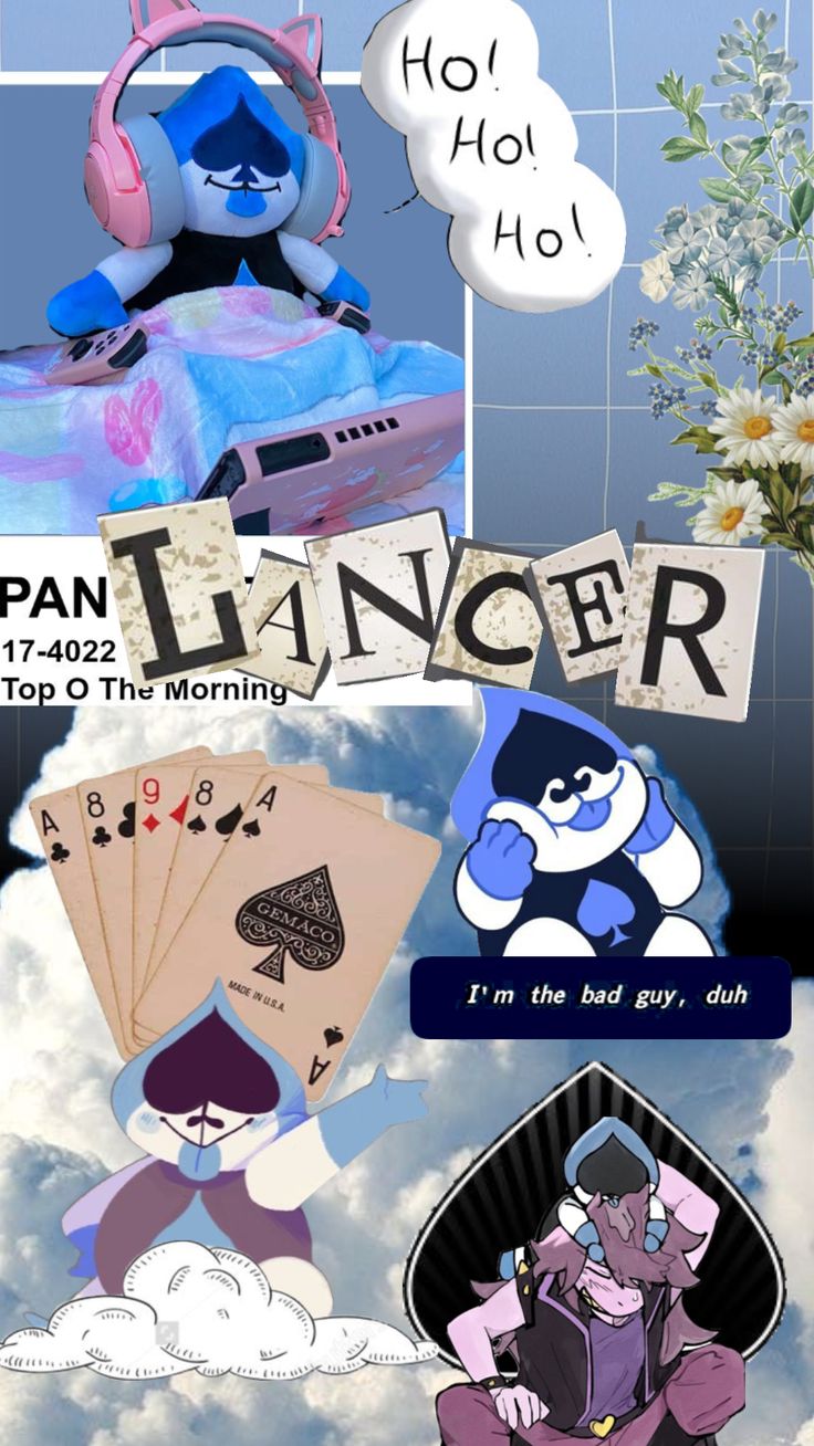 Lancer wallpaper. Cute wallpaper, Undertale funny, Undertale cute