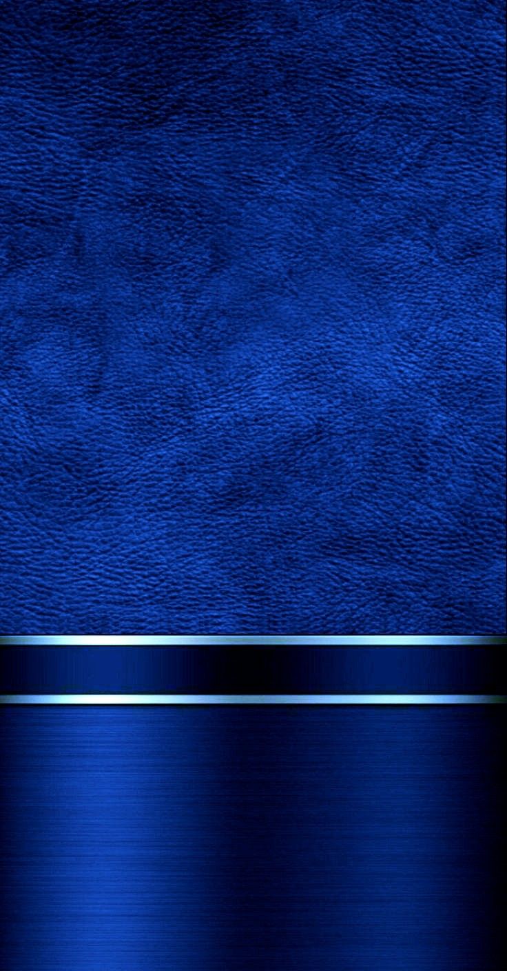 Abstract Blue Wallpaper with Metallic Lines