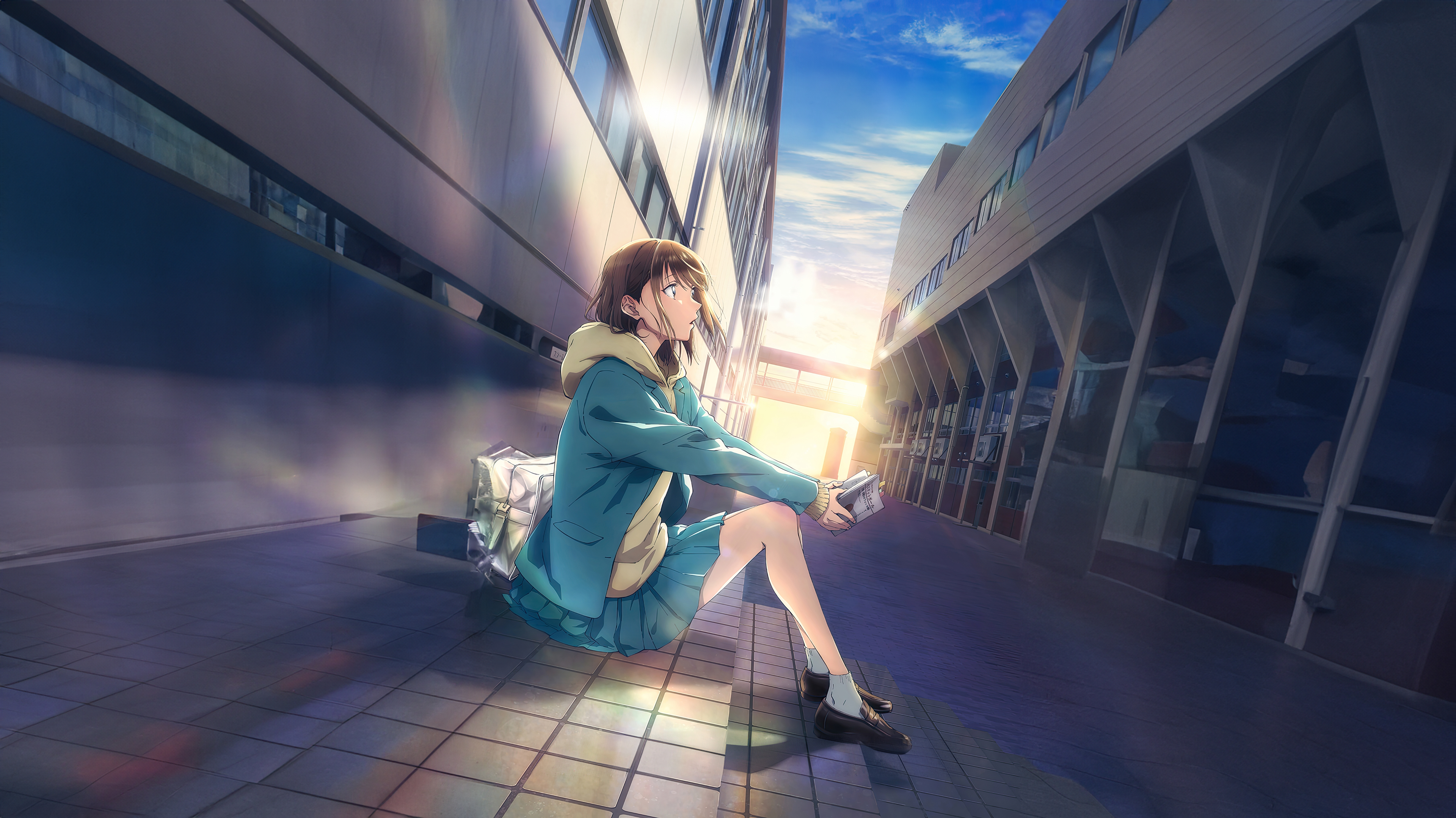 Netflix Blue Box Wallpaper, HD Anime Wallpaper, 4k Wallpaper, Image, Background, Photos and Picture