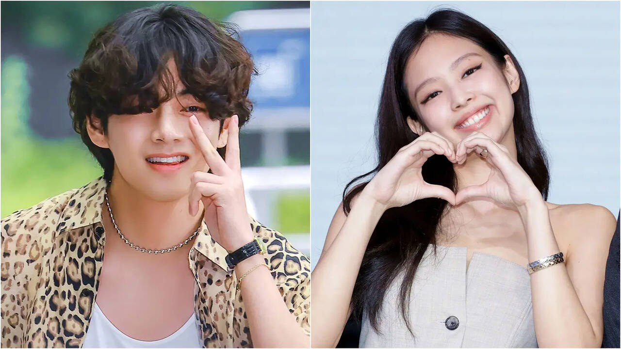FACT CHECK: Is That BTS V, Blackpink Jennie 'Kissing' In Viral Pic? Fans Call It 'Embarassing'. YG Entertainment