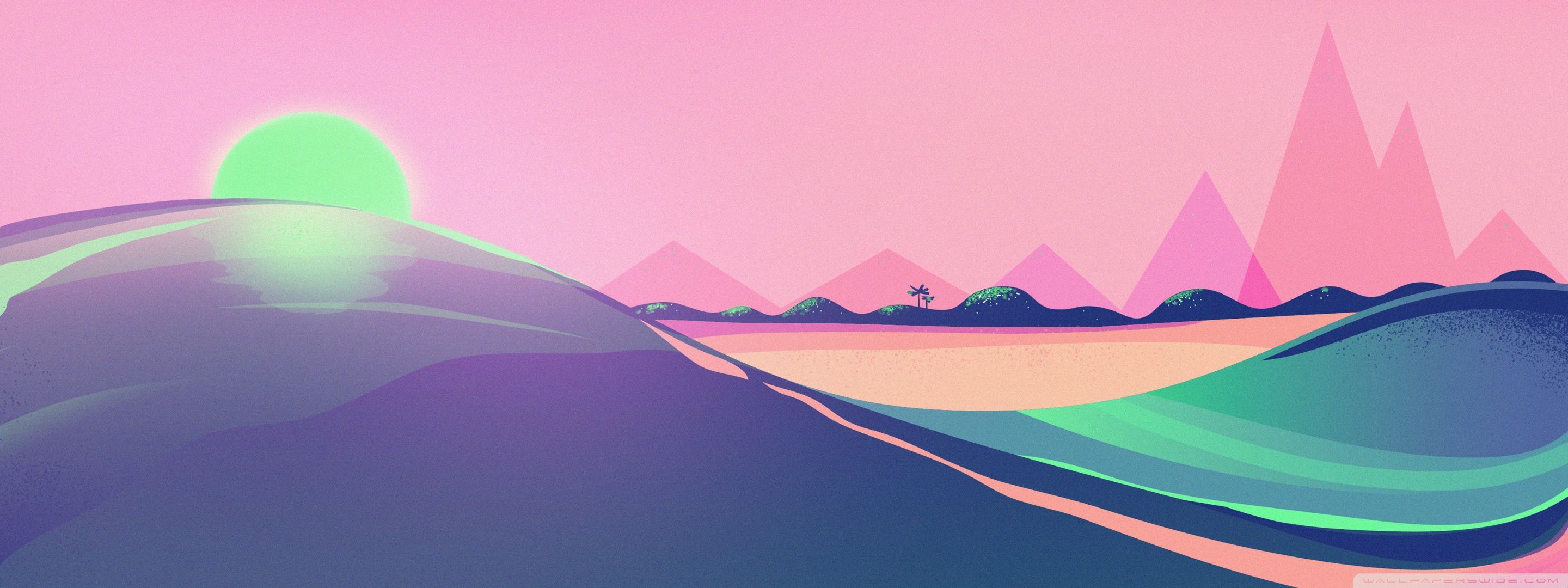 Colorful Dual Monitor Wallpaper, HD Colorful Dual Monitor Background on WallpaperBat