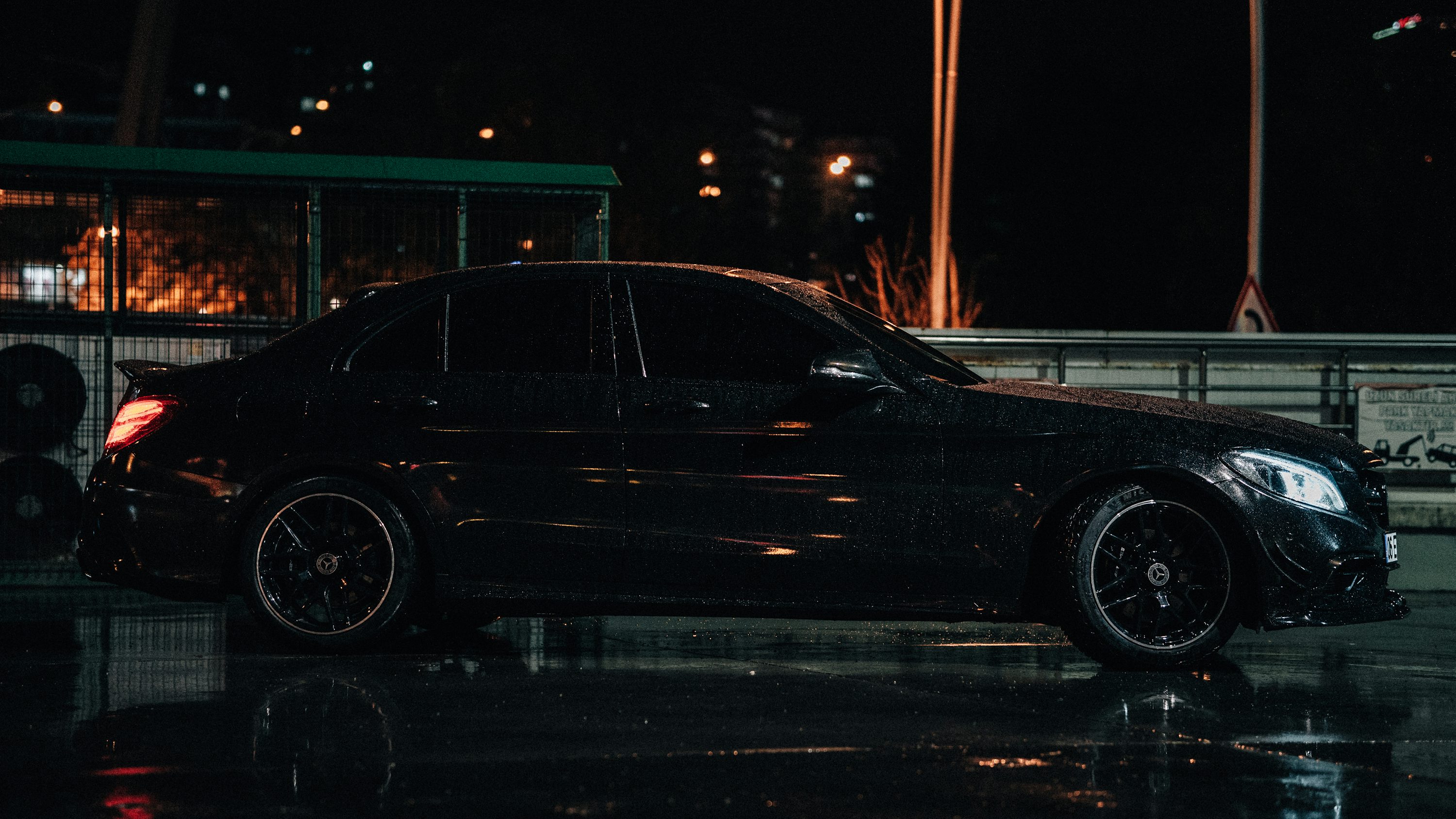 Black Mercedes Picture. Download Free Image