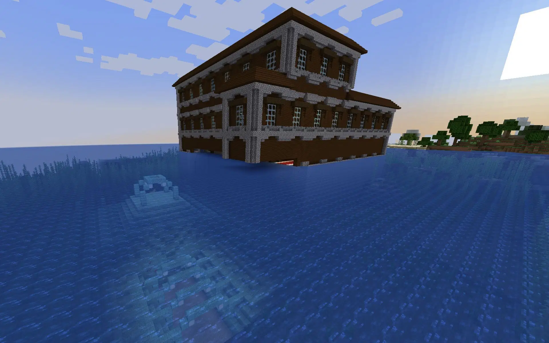 Minecraft Redditor showcases a detailed floor plan of the Woodland Mansion