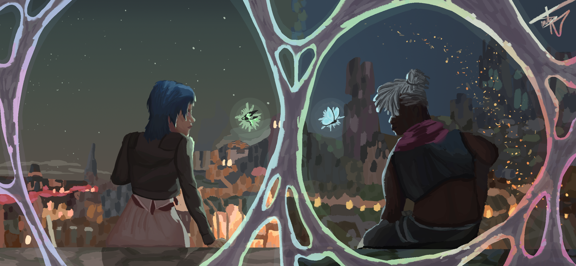 s2 act 3 spoilers Another Powder & Ekko / Time bomb fan art I made for my phone's wallpaper