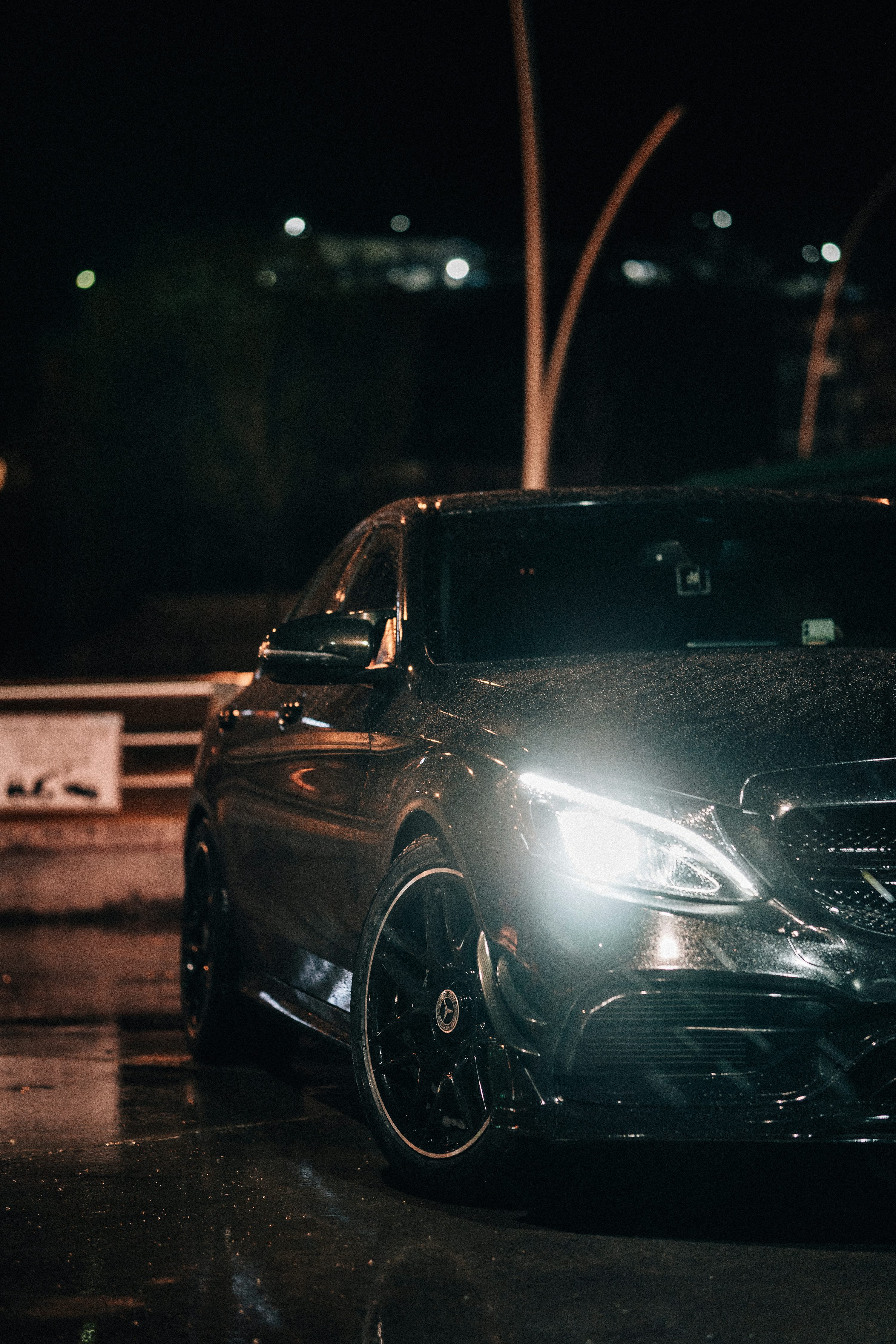 Black Mercedes Picture. Download Free Image