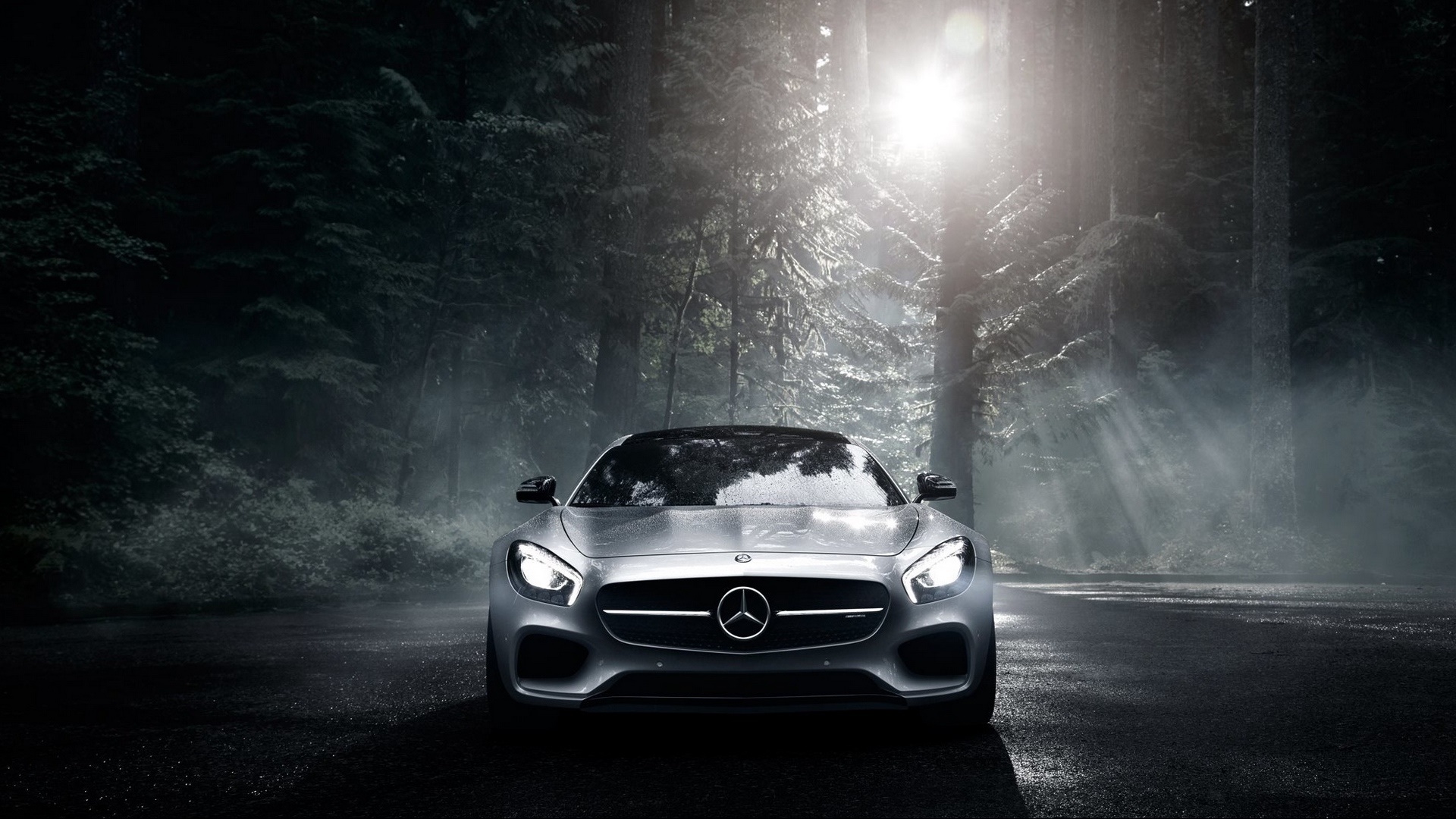 Mercedes Amg Front View