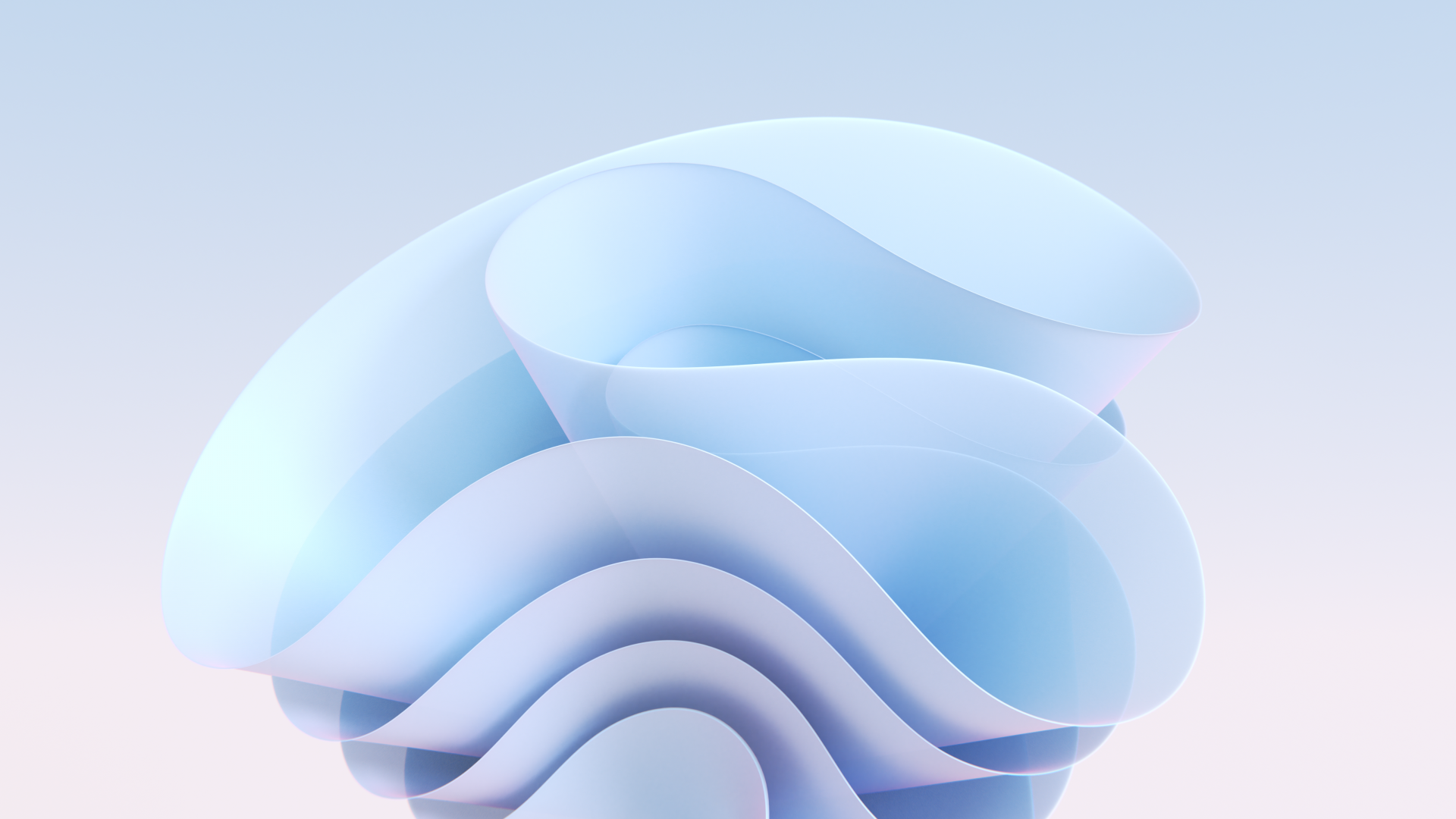 Windows 11 Wallpaper 4K, Gradient background, Bloom