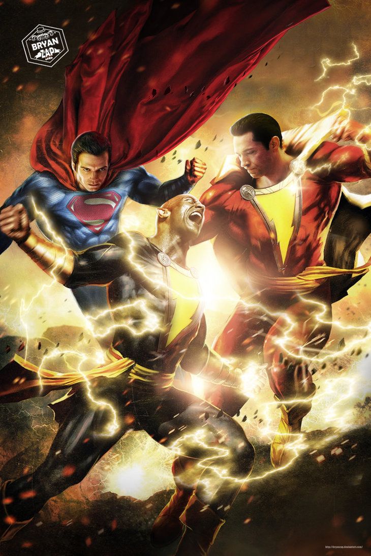 Superman / Shazam Vs Black Adam