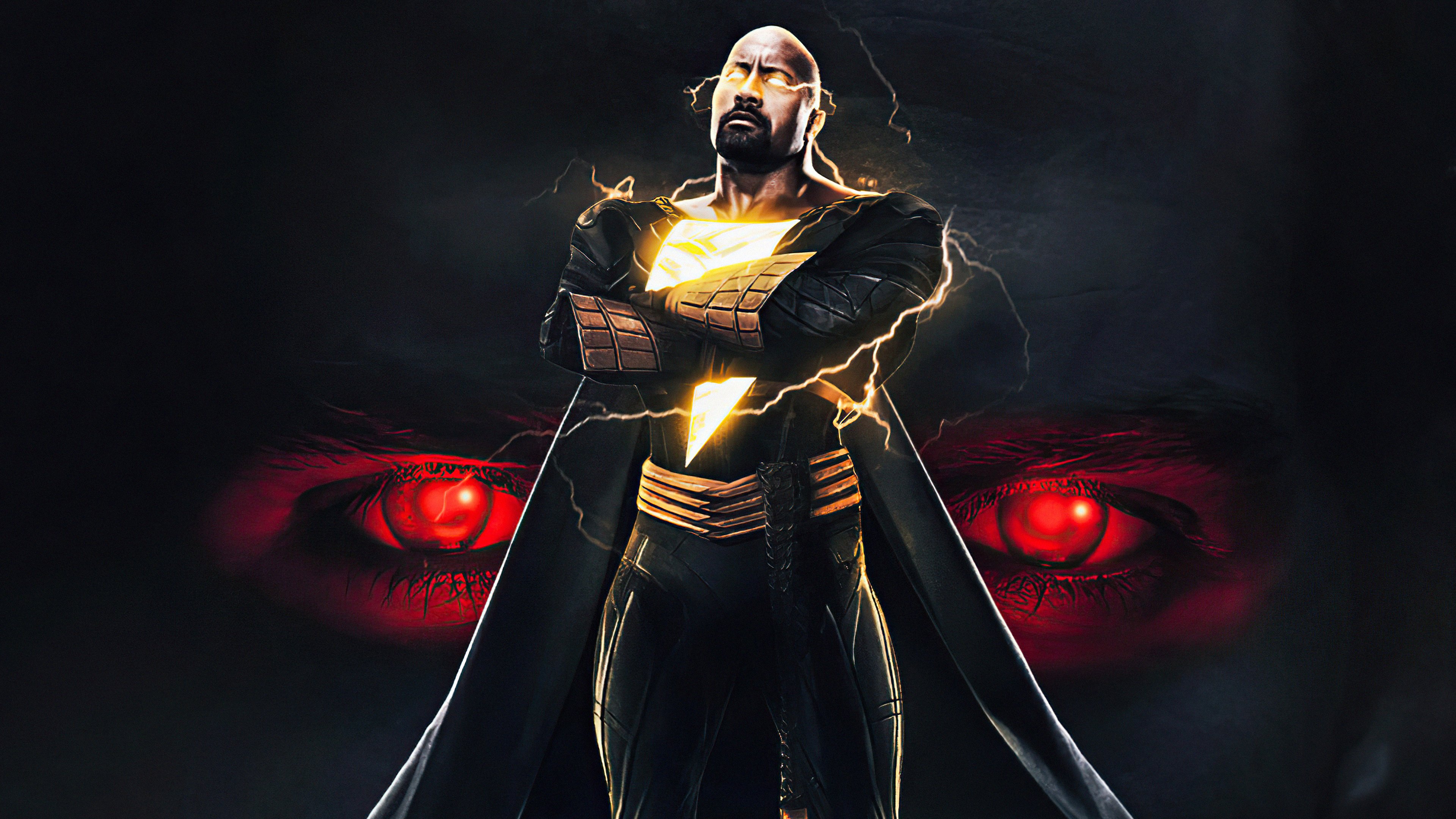 Black Adam vs Superman Wallpaper 4k for Desktop