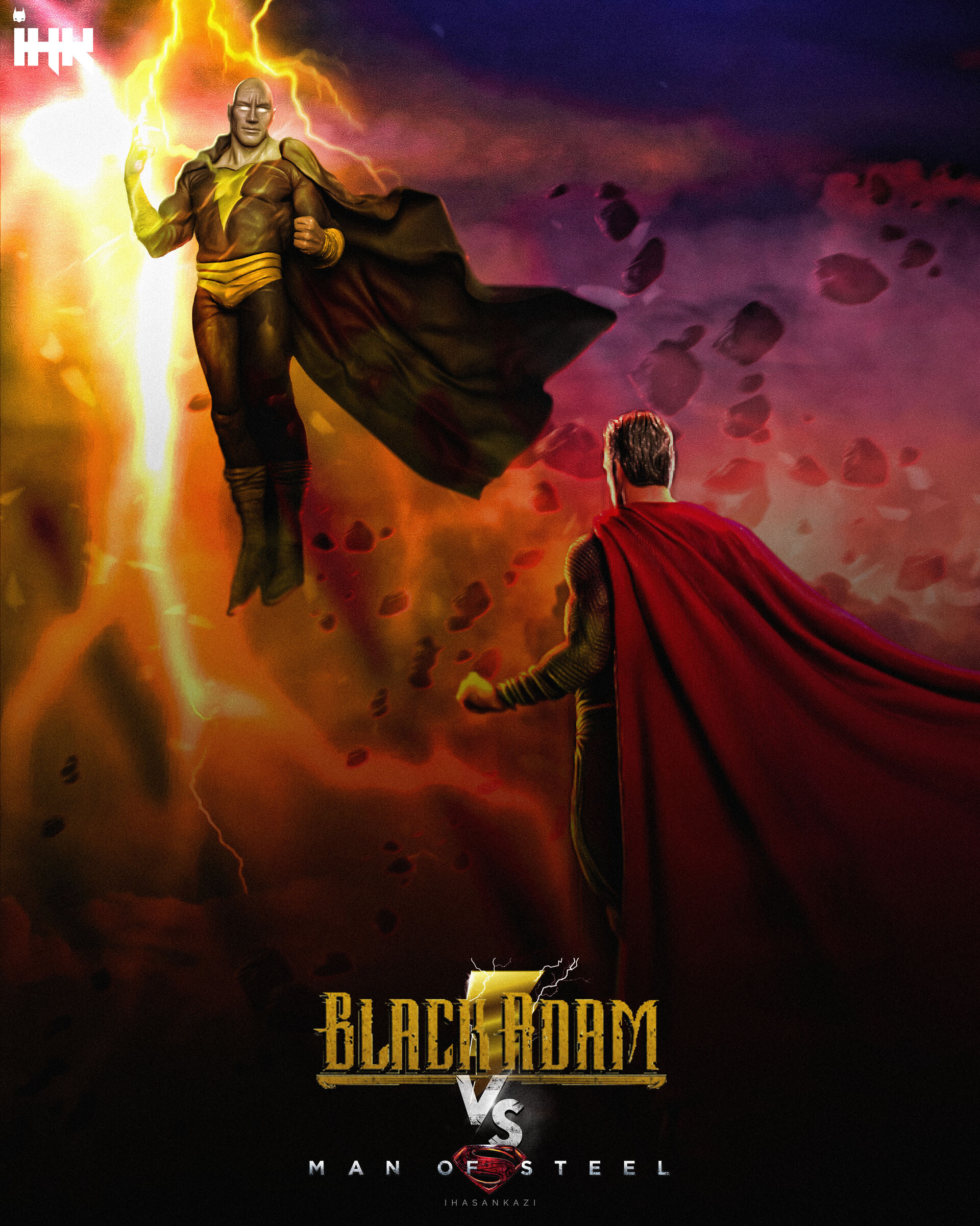 Black Adam vs Superman
