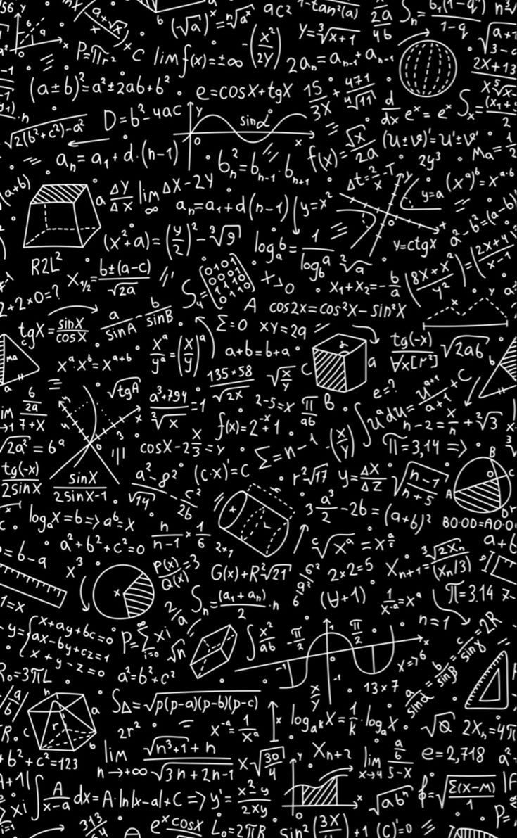 Wallpaper. Maths formulas wallpaper, Math wallpaper, Math design