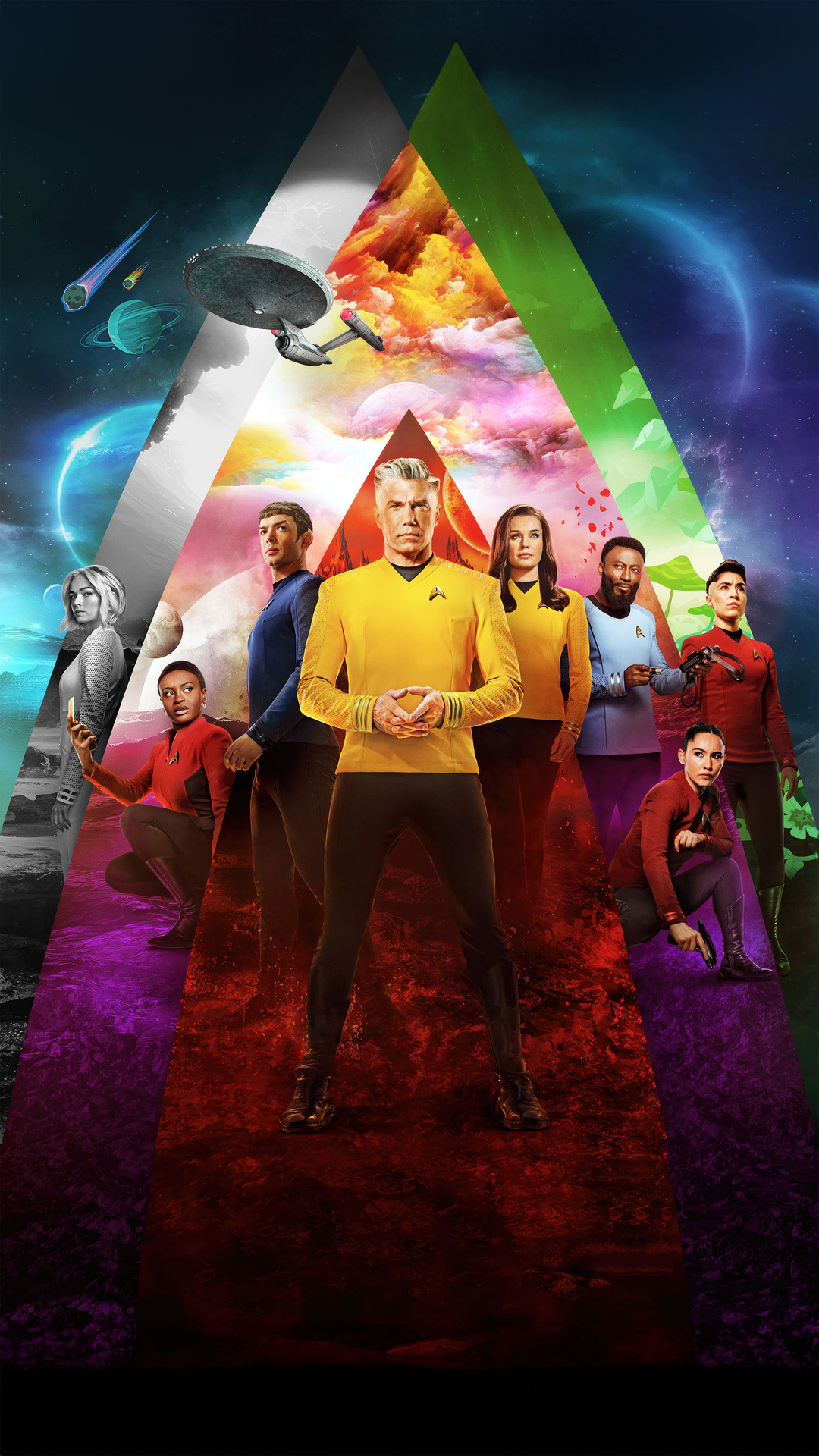 Star Trek Strange New Worlds 8k iPhone 7, 6s, 6 Plus, Pixel xl , One Plus 3, 3t, 5 , HD 4k Wallpaper, Image, Background, Photos and Picture