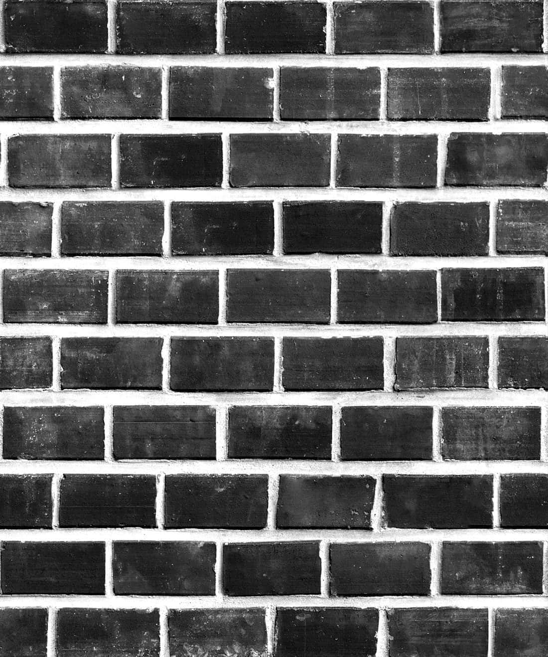 Black Brick Wallpaper