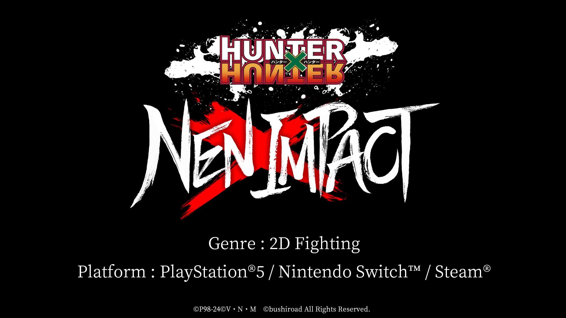 2D fighting game Hunter x Hunter: Nen x Impact confirmed for PS5, Switch, and PC