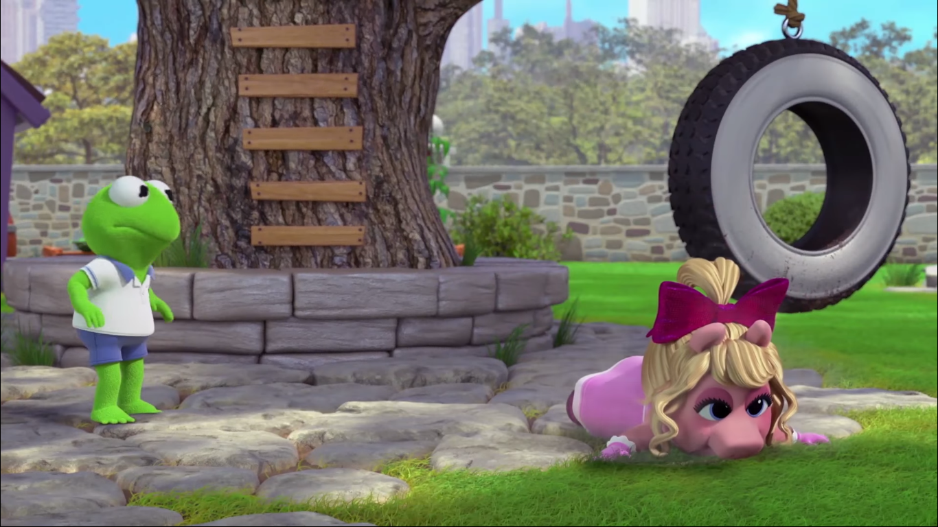 This moment in 2018 Muppet Babies is so adorable and funny that I have to set it as my laptop wallpaper