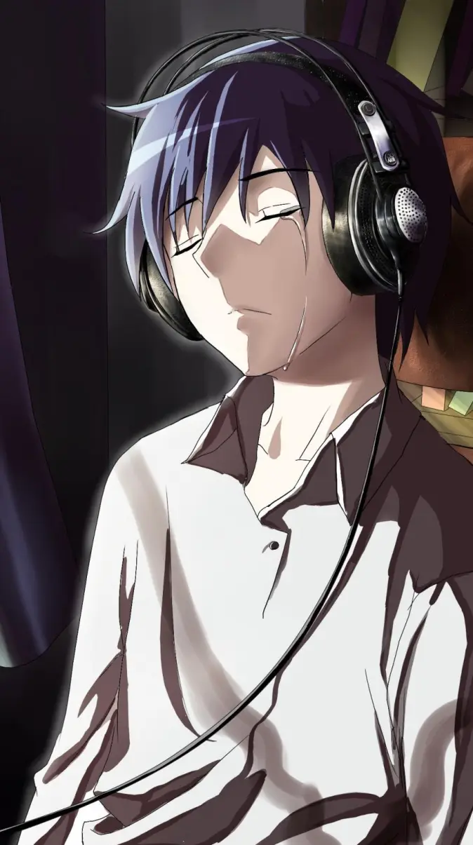 Sad boy Anime wallpaper