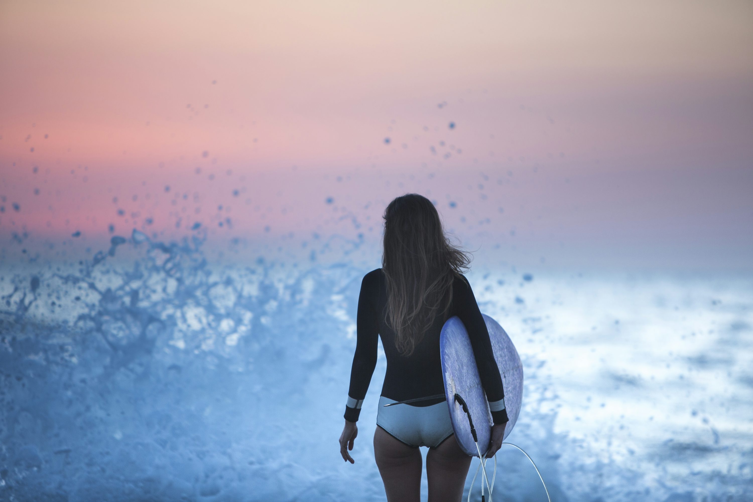 Surf Girl Picture. Download Free Image