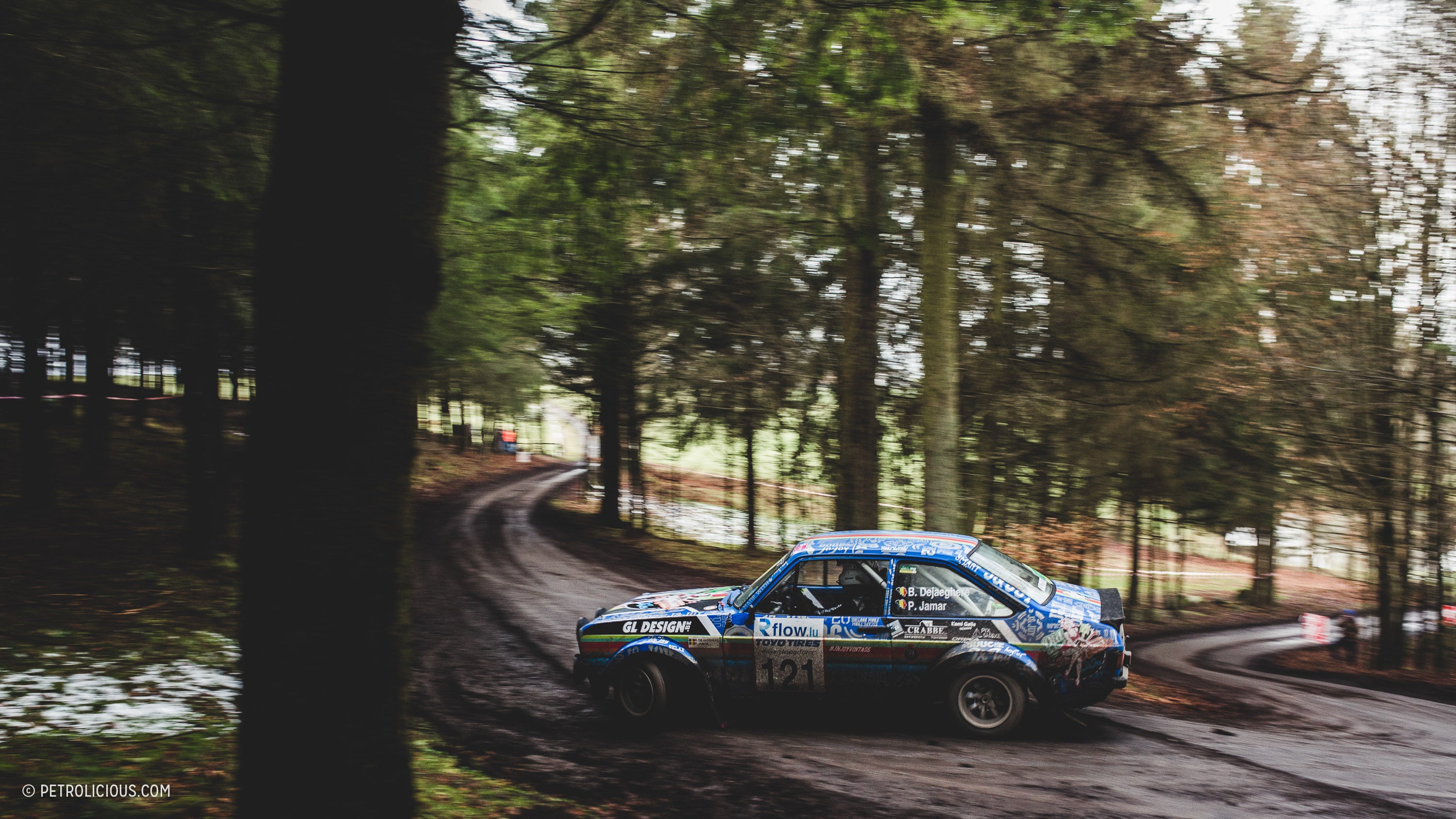 I Followed A Vintage Rallydy Woods Of Southern Belgium