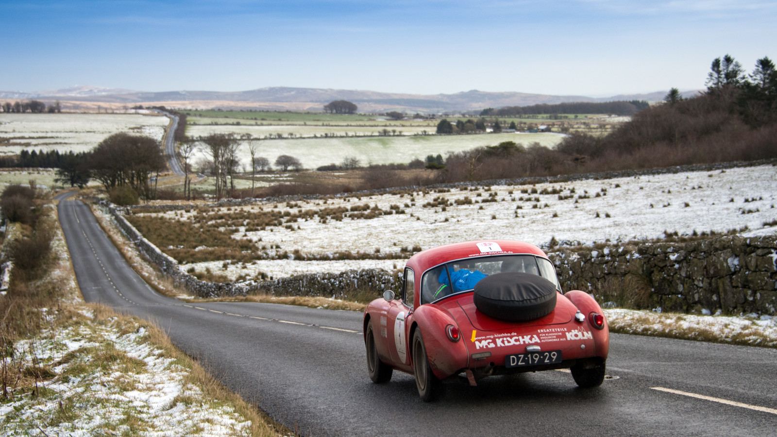 Priceless classic cars tackle brutal winter rally. Classic & Sports Car