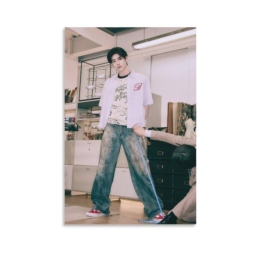 STAR KickFlip Minje 2nd Mini Album Kick Out Flip NOW Get Ready ALBUM COVER ARTIST IDOLS Poster Painting Canvas Prints Bedroom Large Home Decor Wall Art Picture Canvas Wall 08x12inch(20x30cm): Posters