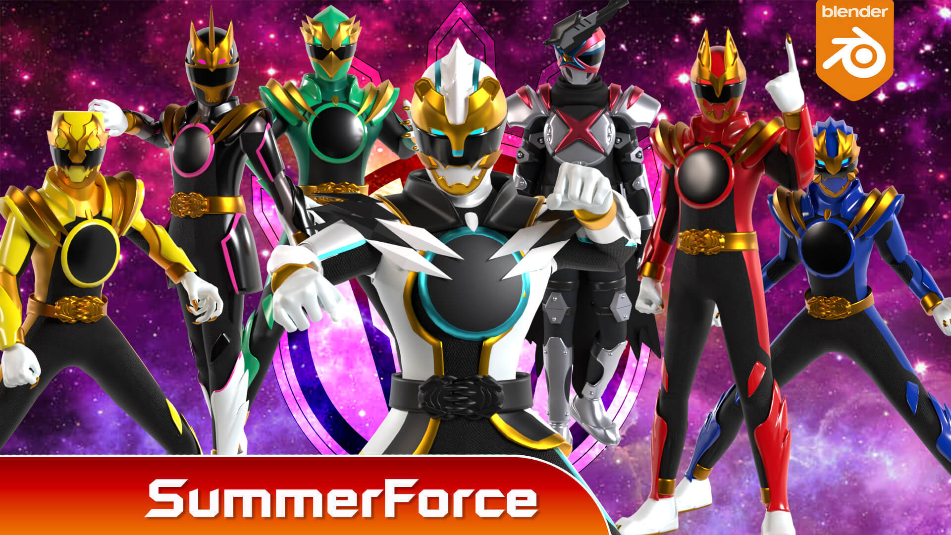 GozyuPolar. 1 Sentai Gozyuger 3D Model