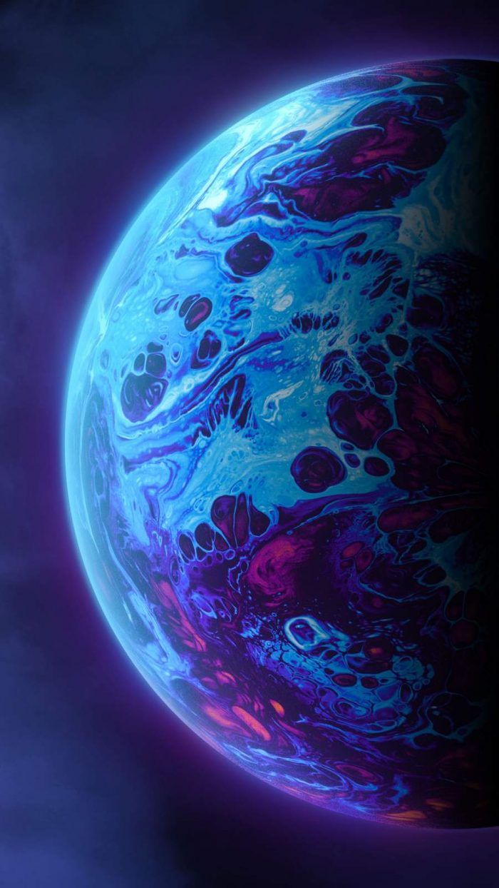 Sphere Marble Planet iPhone Wallpaper