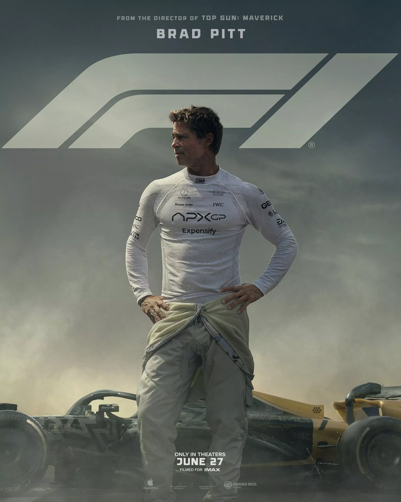 Watch Brad Pitt Go Full Throttle In The New 'F1' Movie Trailer