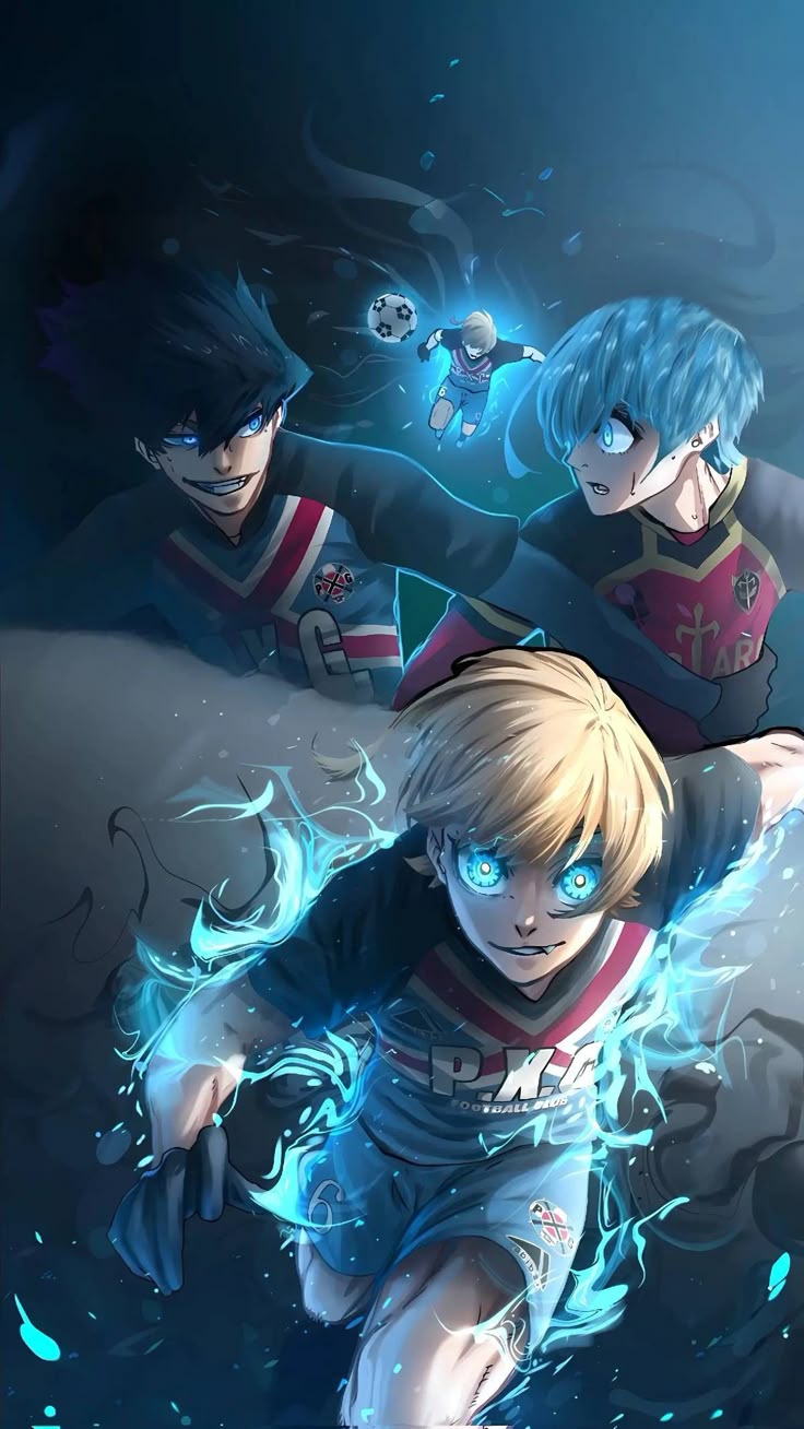 Épinglé par Crono sur Blue lock. Fond d'écran coloré, Fond d'ecran dessin, Tatouages