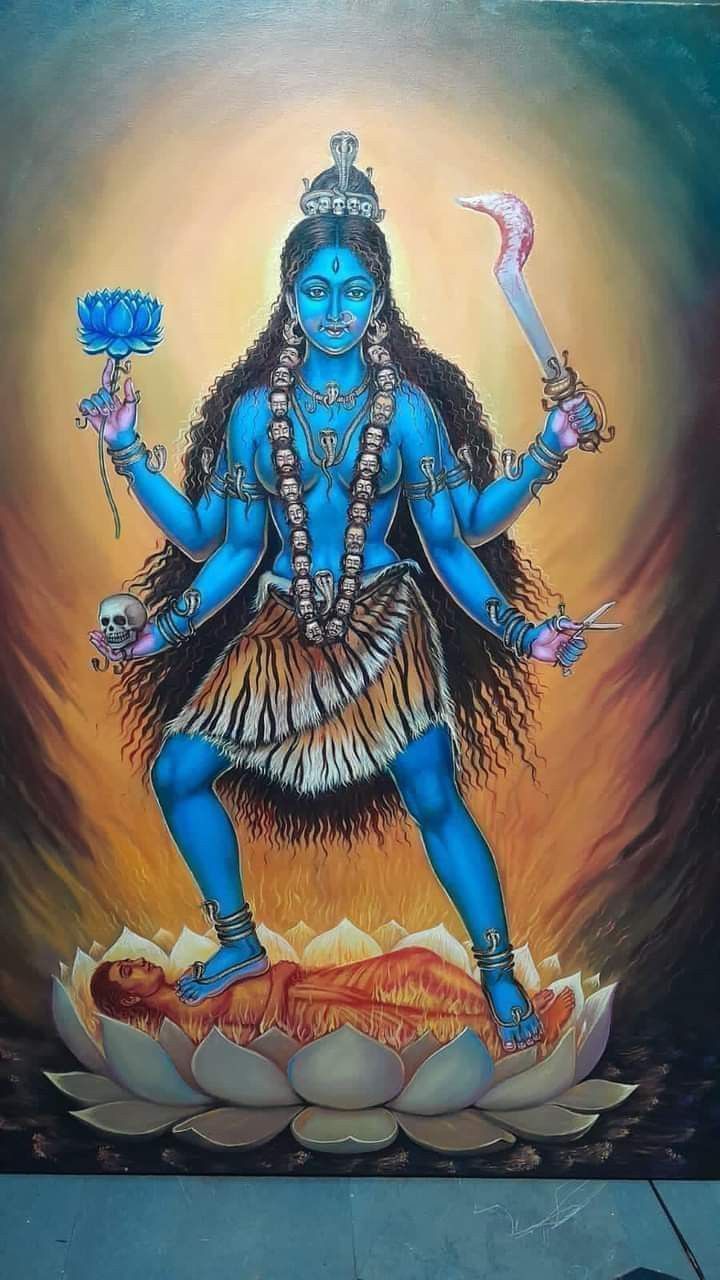 Maa. Goddess kali image, Goddess artwork, Mother kali