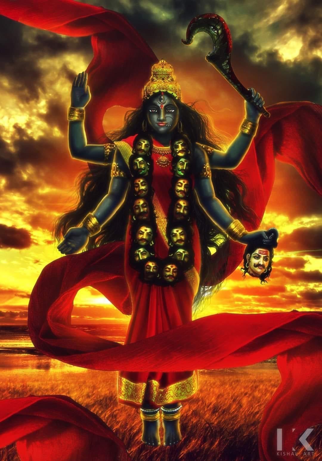 Raghu Mahavidya Forms of Goddess Shakti 1. Maa Kali