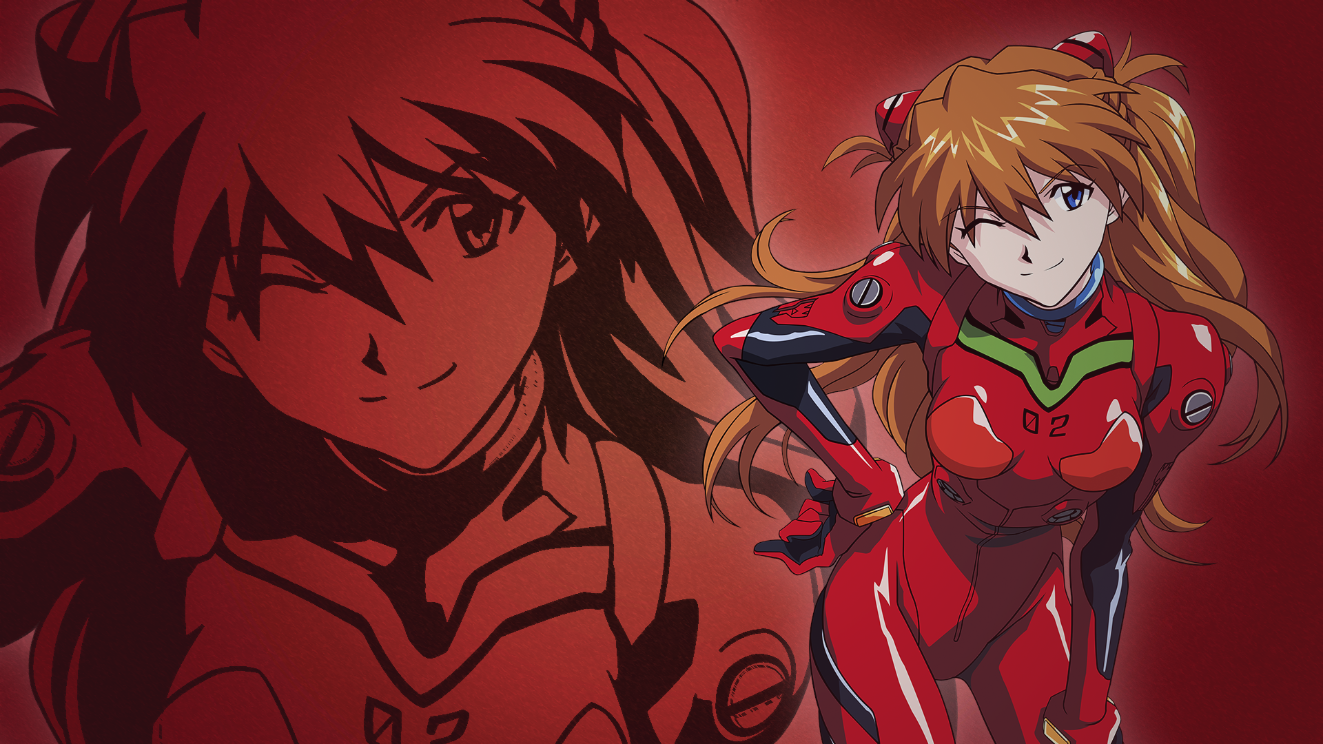 Asuka Langley Sohryu HD Wallpaper. Neon Genesis Evangelion Anime Art