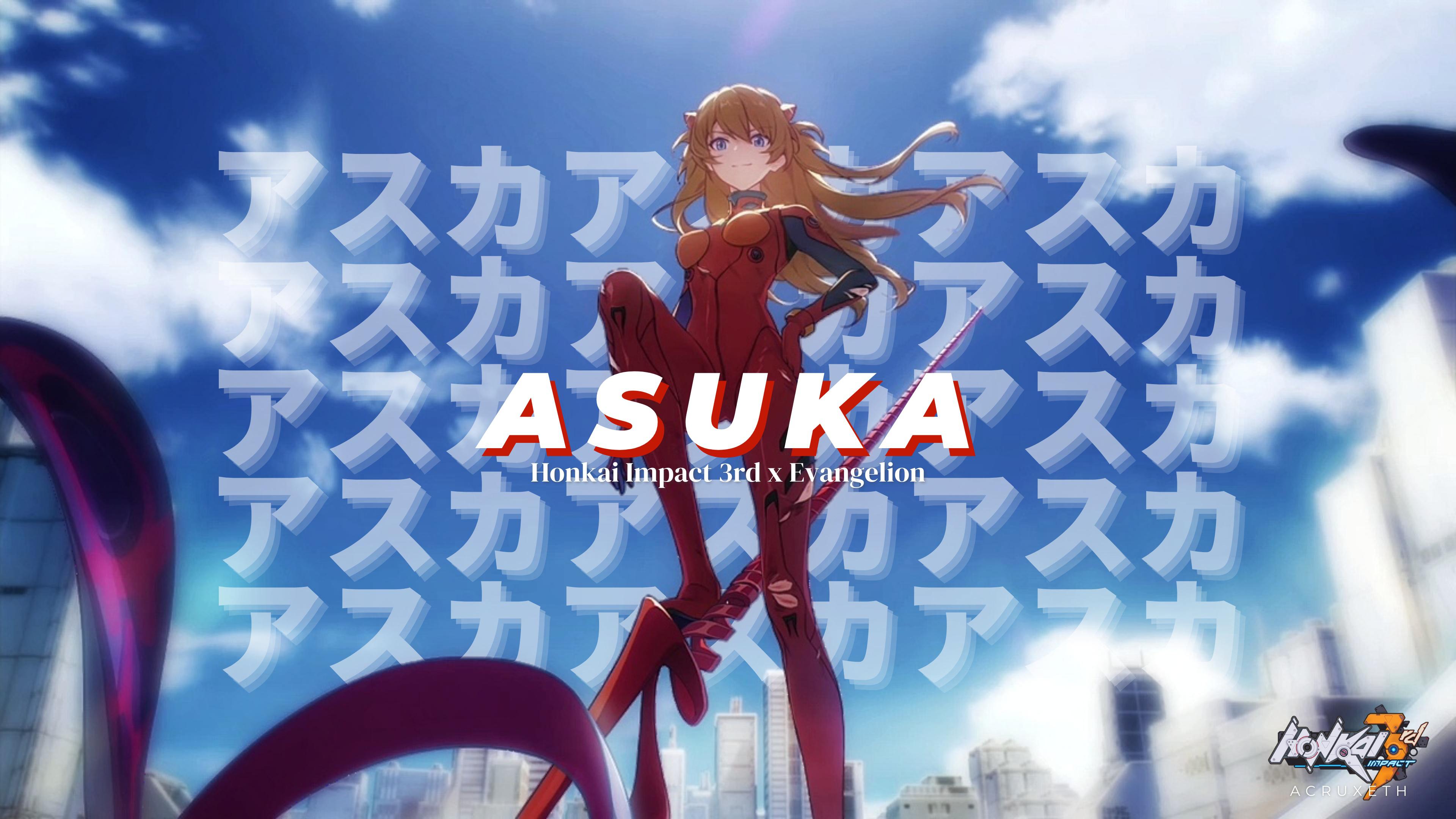 so i made a 4K desktop wallpaper for this beautiful shot of Asuka. what do y'all think?
