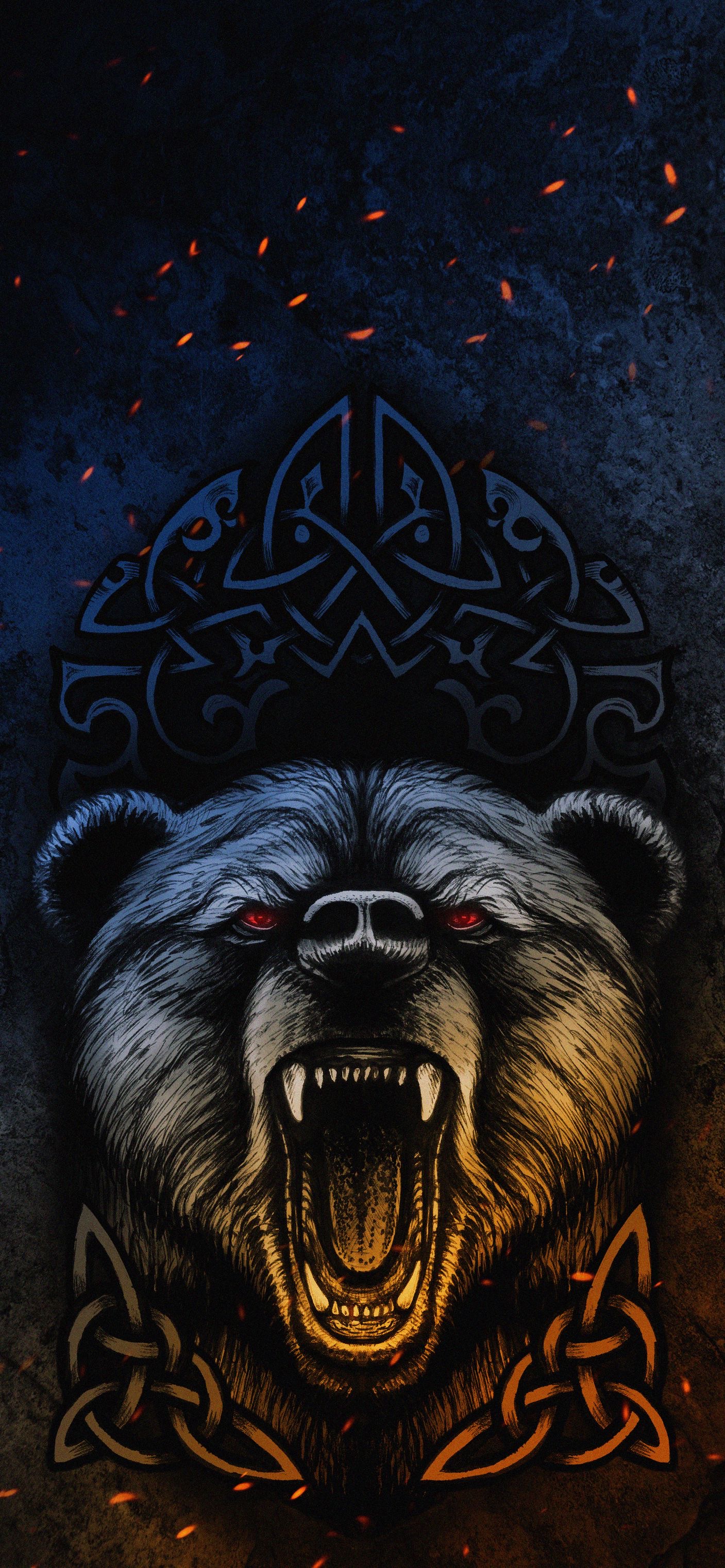 Wallpaper Vikings Bear, Bears, Vikings, Grizzly Bear, t Shirt, Background Free Image