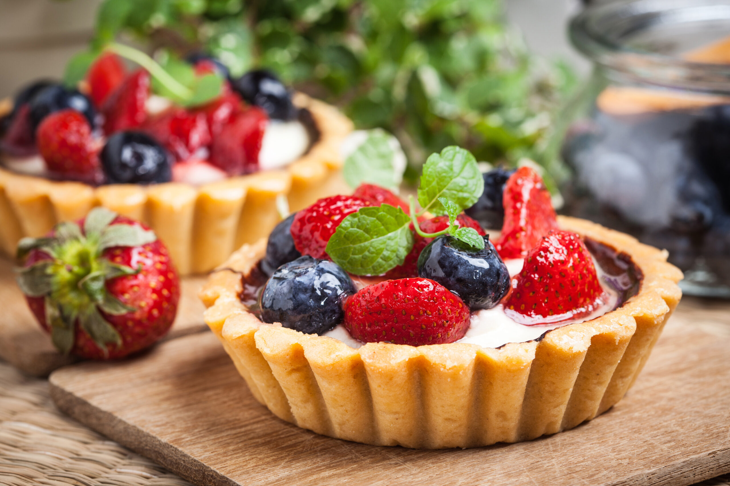 Fresh Fruit Tarts