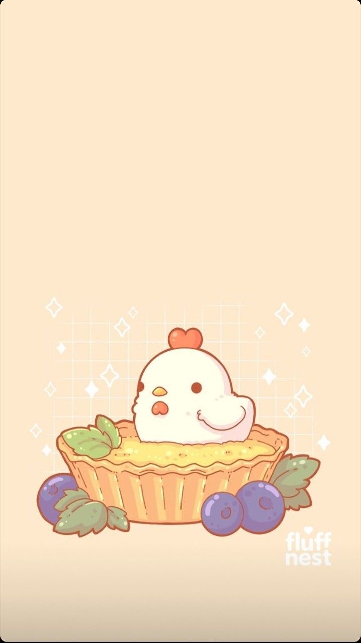 chicken tart wallpaper