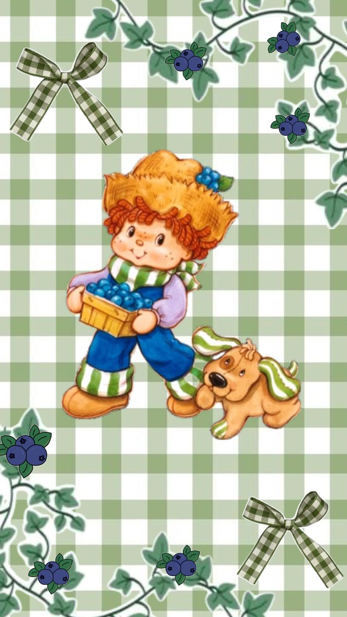 Huckleberry pie and pupcake wallpaper for iPhone!