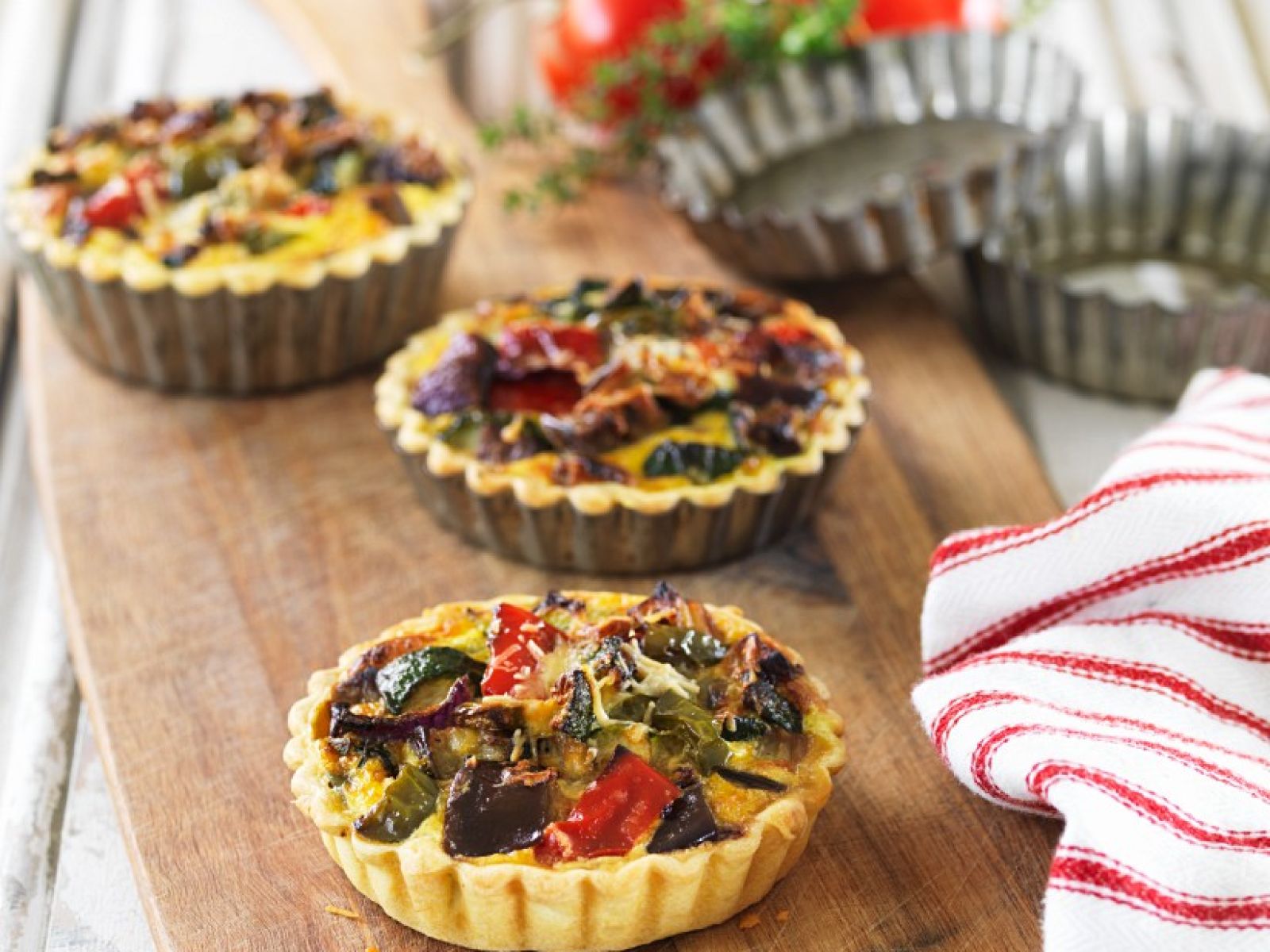 Mini Vegetable Tarts