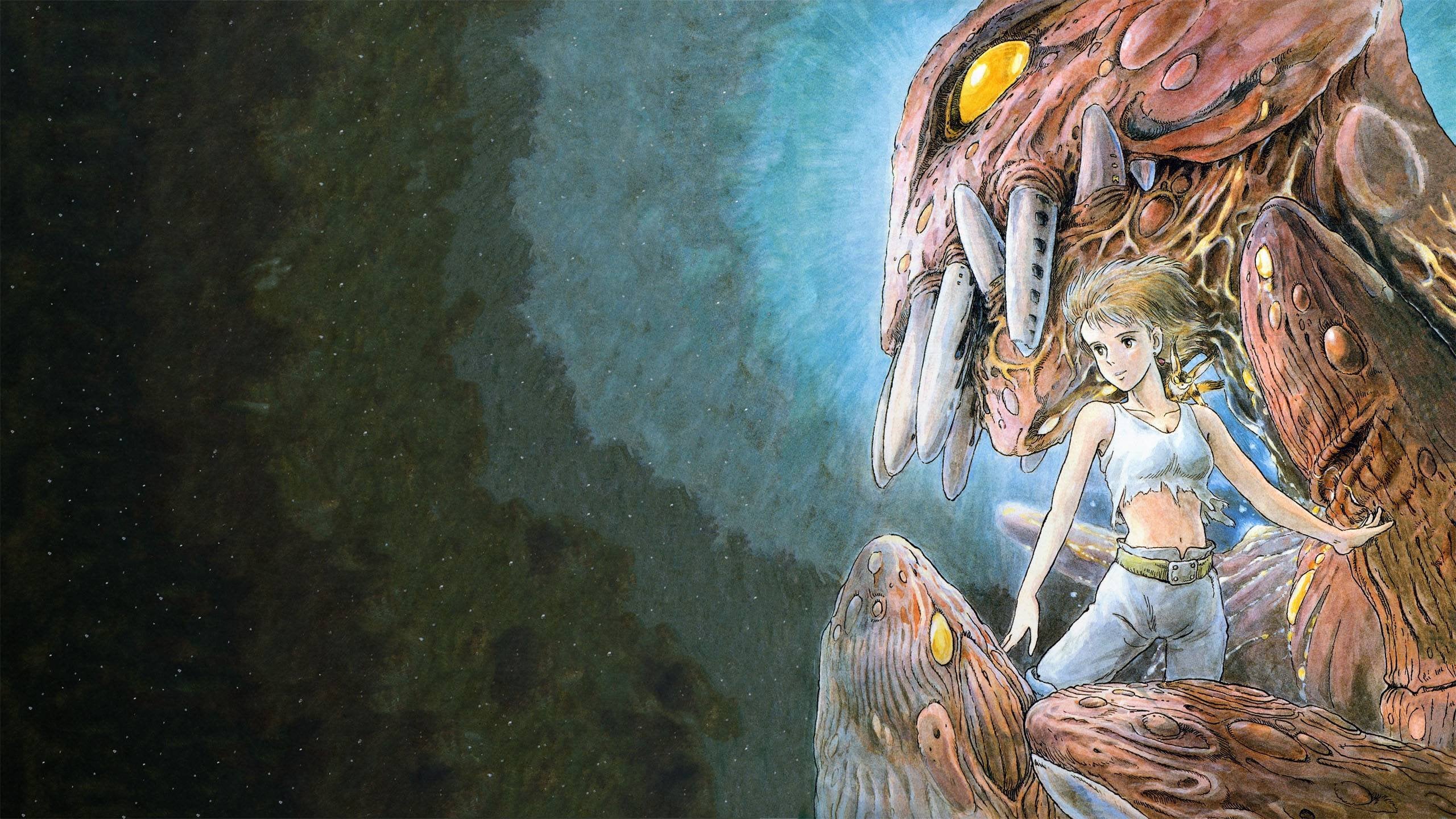 Another Nausicaä wallpaper I made using a manga page as. [imgur] [2560x1440]