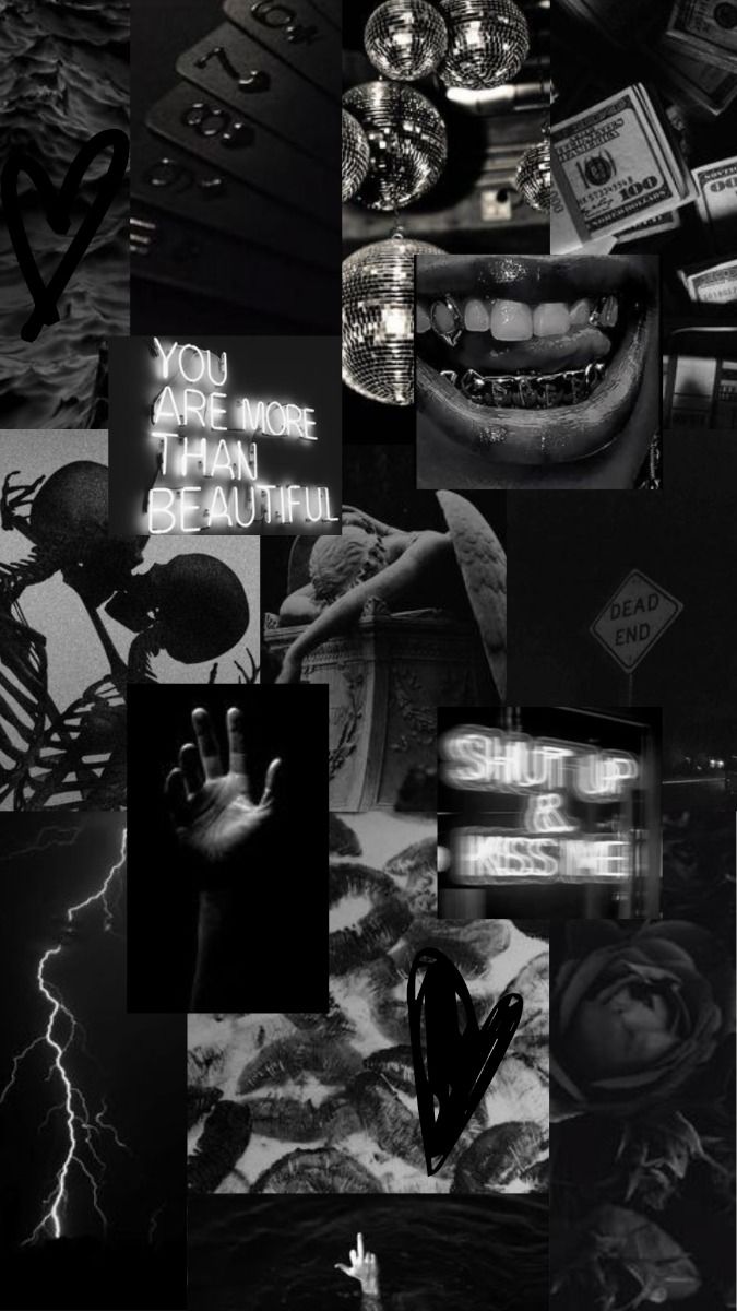 Beyond The Veil: A Celebration Of Rebellion And Self Love Black Aesthetic Wallpaper Background