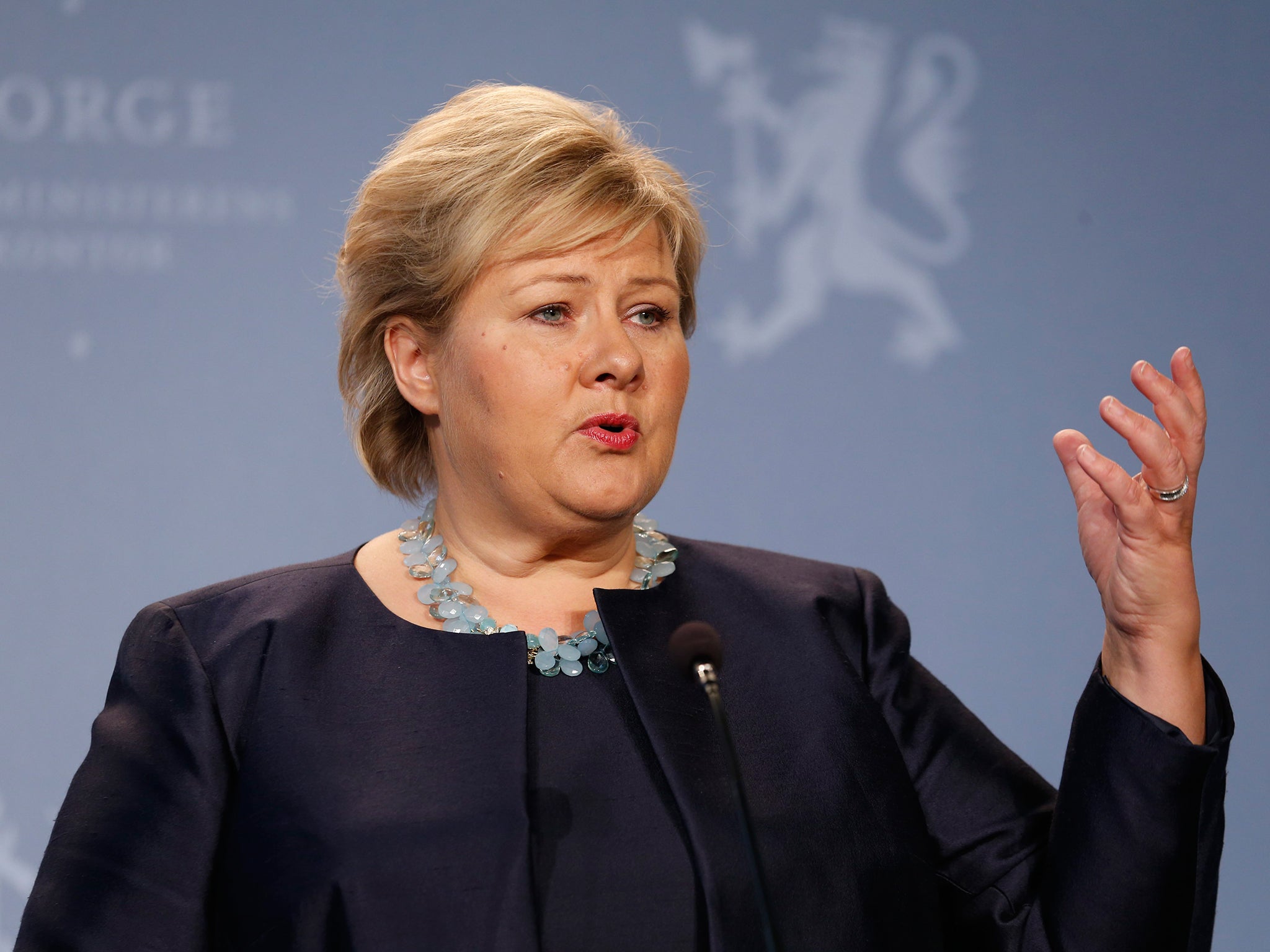 Norwegian Prime Minister Erna Solberg: Our response to the refugee crisis must be shared