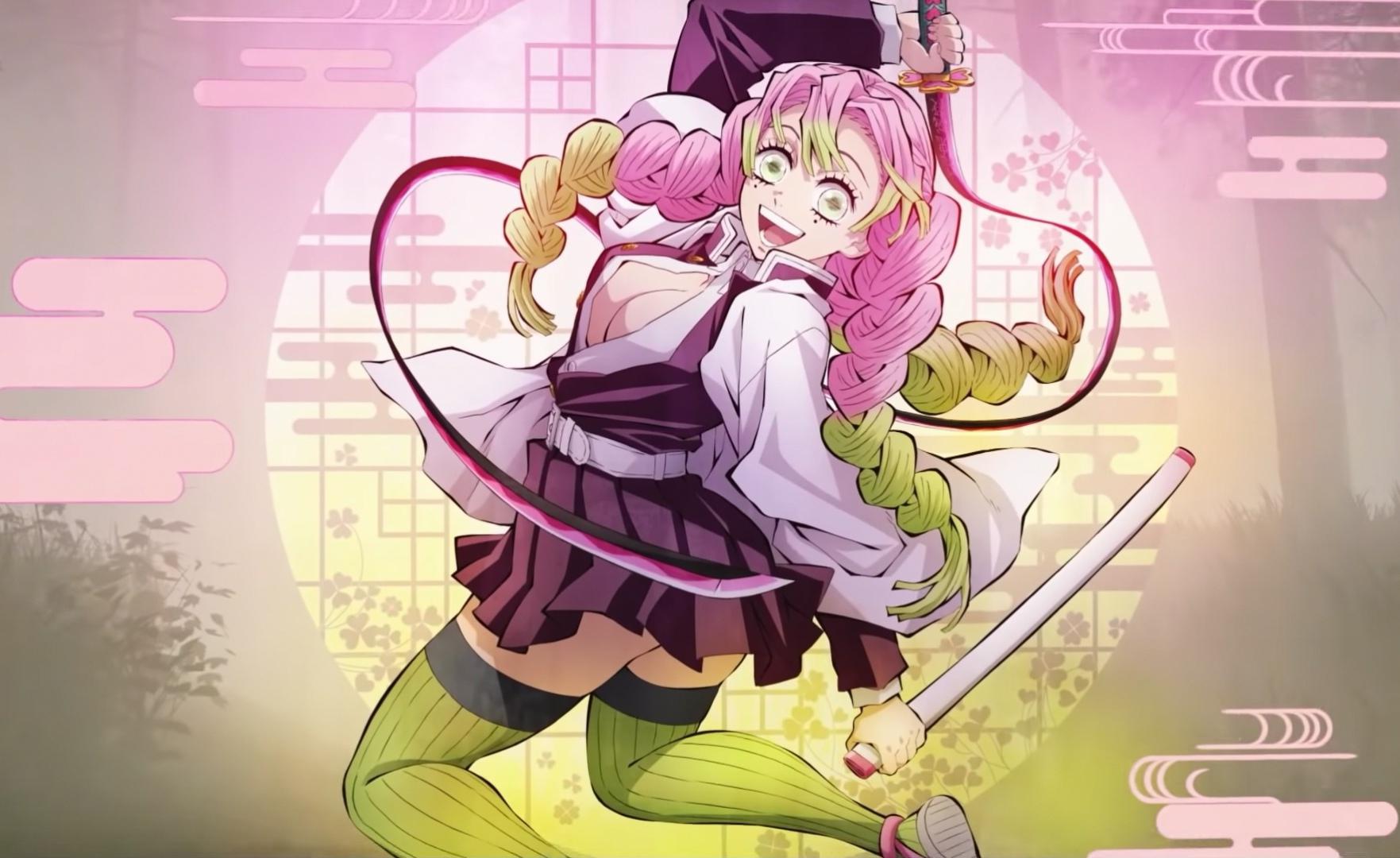 Mitsuri Kanroji from Demon Slayer [Official Art]