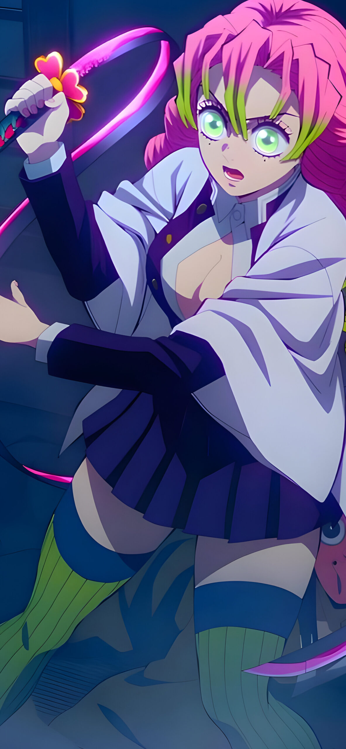 Mitsuri Kanroji Demon Slayer Wallpaper Anime Wallpaper