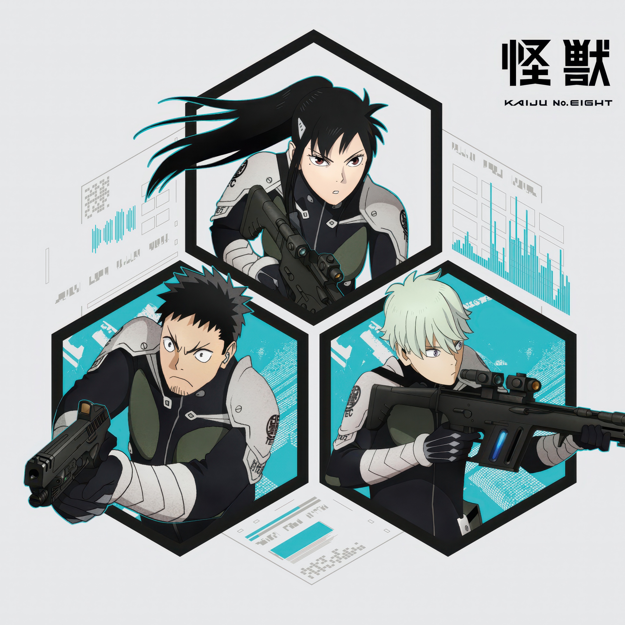 Kaiju No. 8 Wallpaper 4K, Season 2, Characters, Mina Ashiro