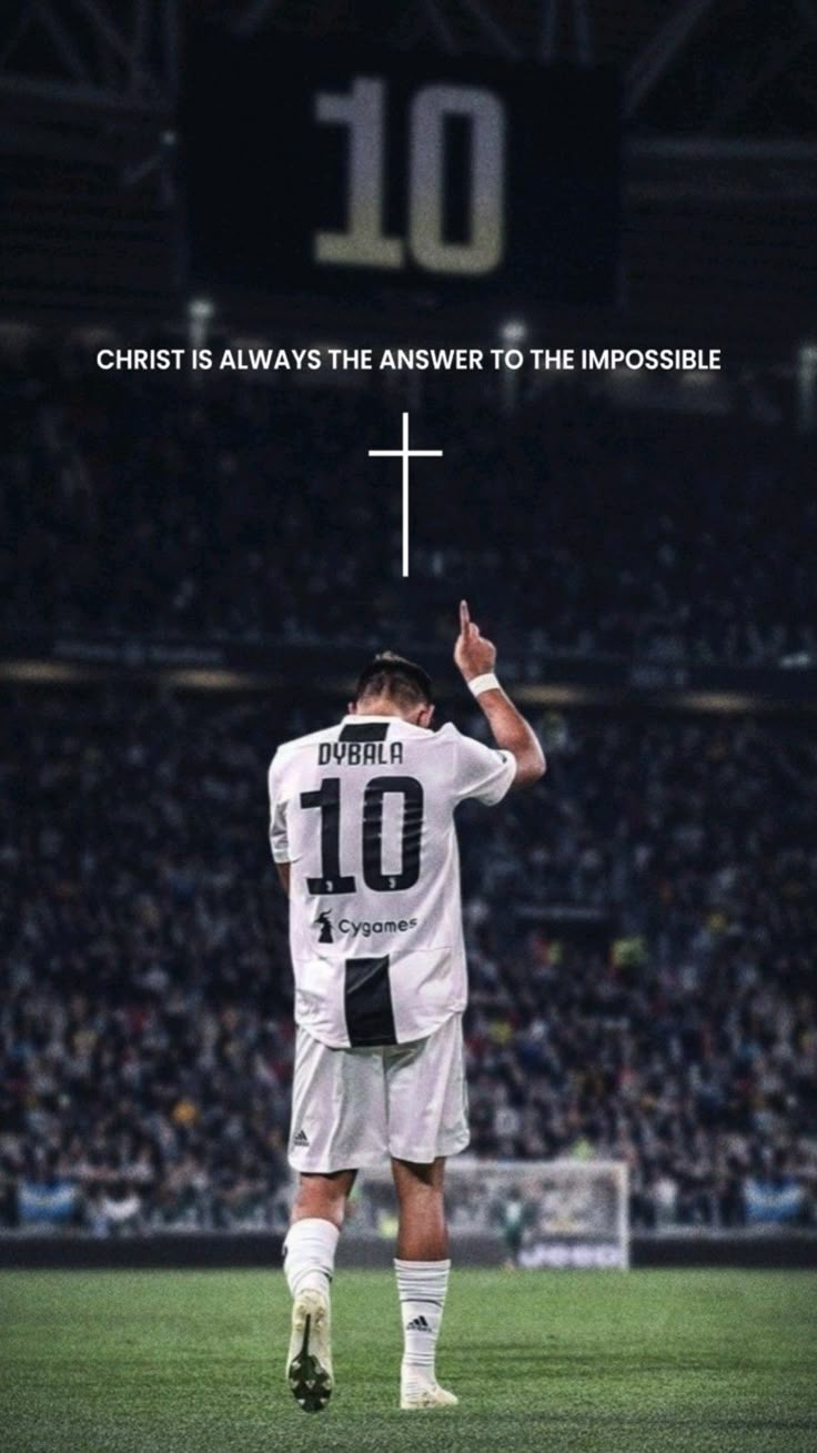 Dybala Wallpaper with Christ Moral #dybala #footballwallpaper #soccerwallpaper #christ #