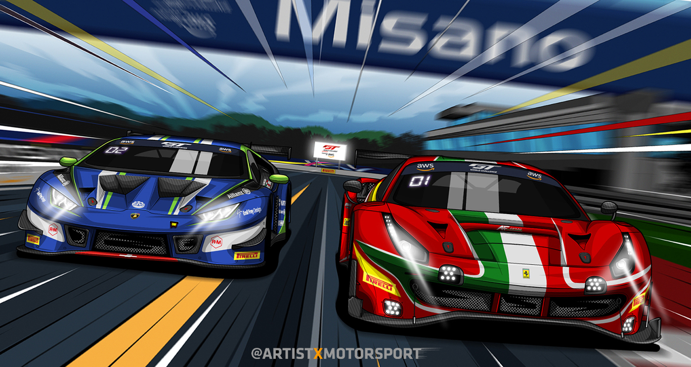 GT World Challenge Europe Italia art