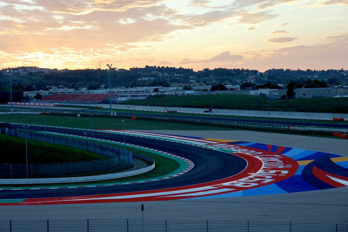 Car Bike Track. Misano World Circuit Marco Simoncelli. Riviera Di Rimini