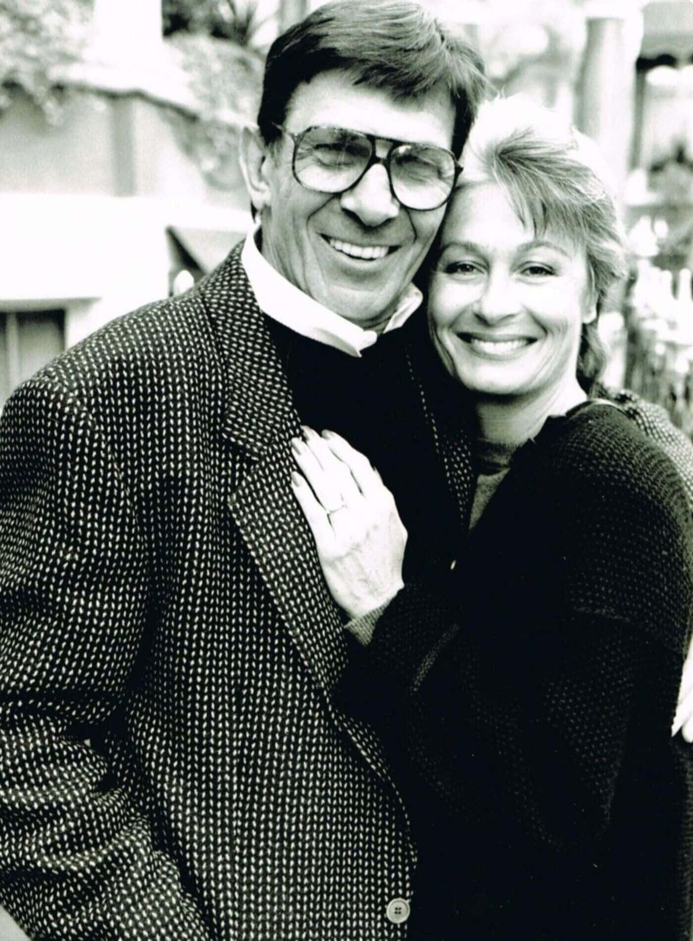 Download American Actor Leonard Nimoy And Susan Bay Wallpaper