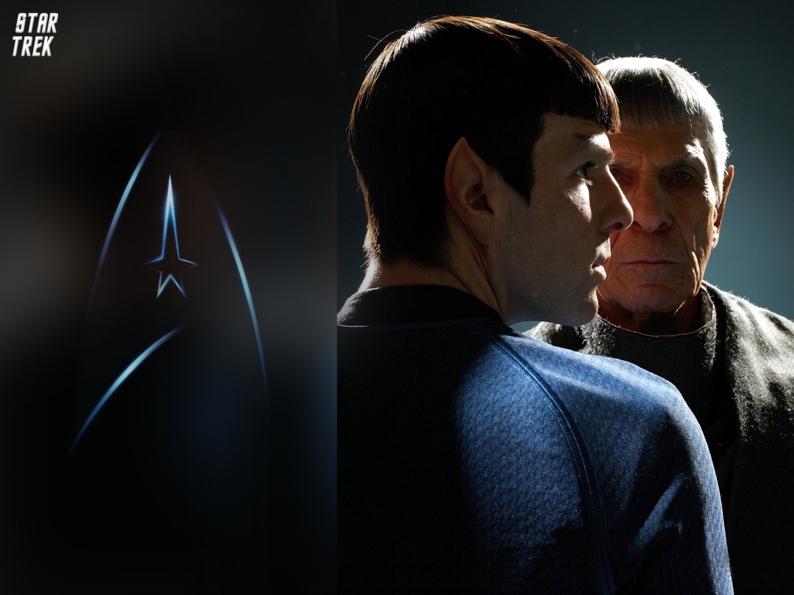 Spock, Leonard Nimoy, Zachary Quinto, Star Trek, Movies Wallpaper HD / Desktop and Mobile Background