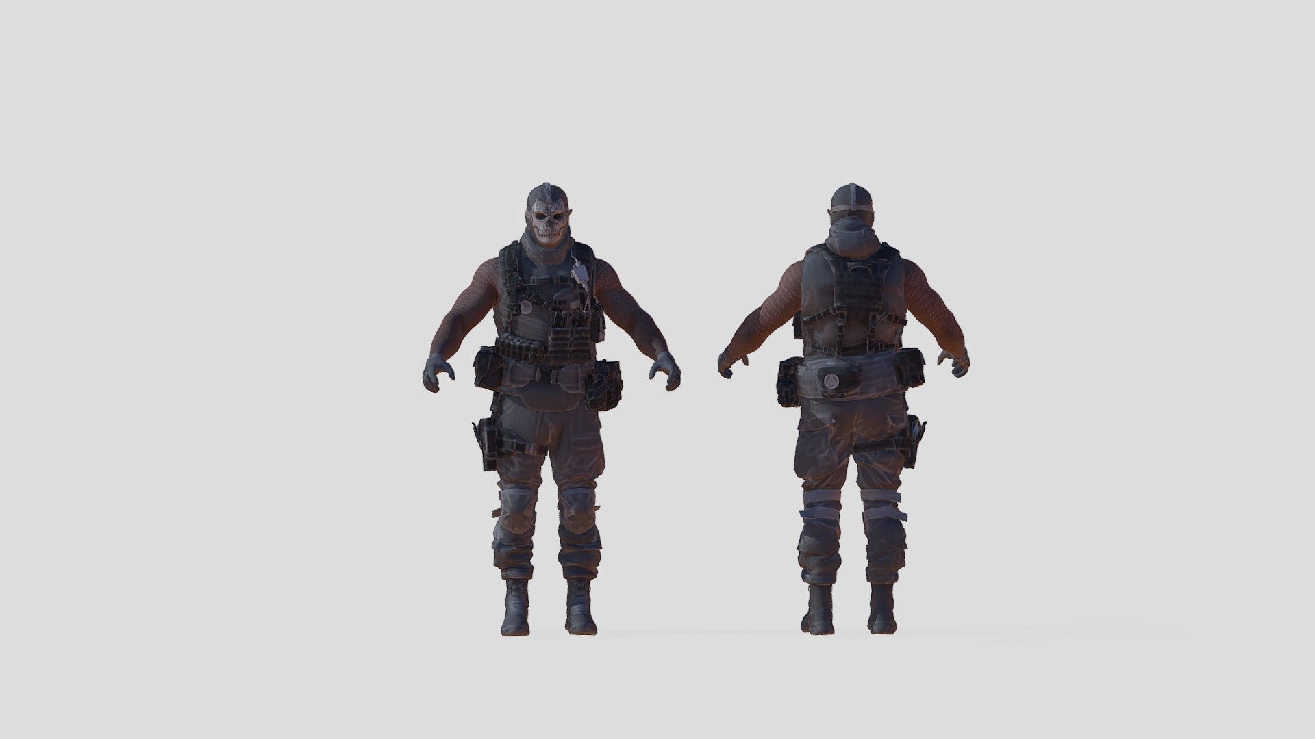 Call of Duty Modern Warfare ( Mace) Free 3D model by Santiago.Urbano [6a9964c]