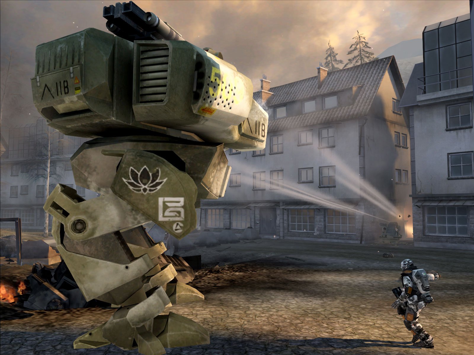 battlefield, 2142, Fps, Shooter, Sci fi, Online, Futuristic, Bf2142, Fighting, Mecha, Warrior, War Wallpaper HD / Desktop and Mobile Background